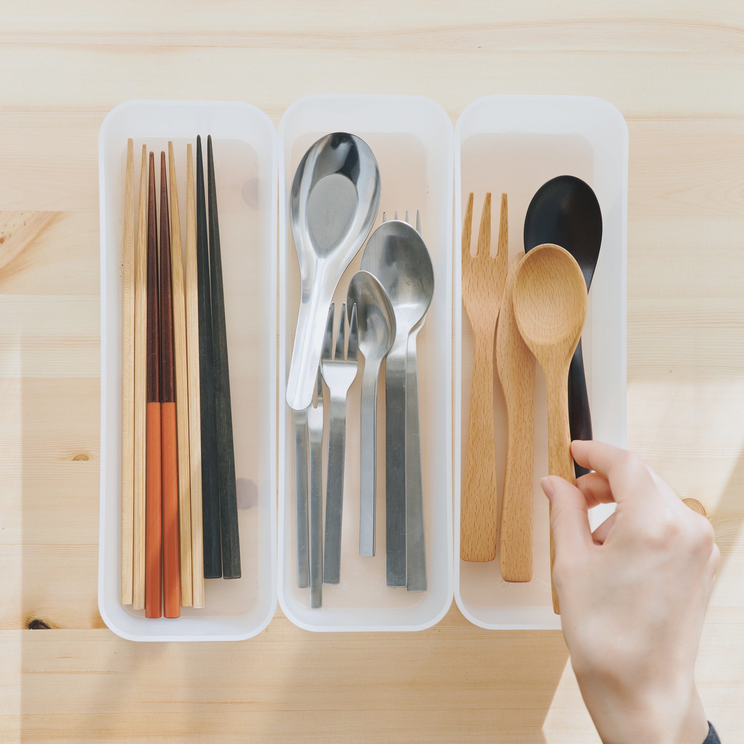 Polypropylene Organizer Box 2 (W3.3 x D10 x H2) - Image 2