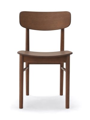 [HD] Round Chair - Oak - Brown