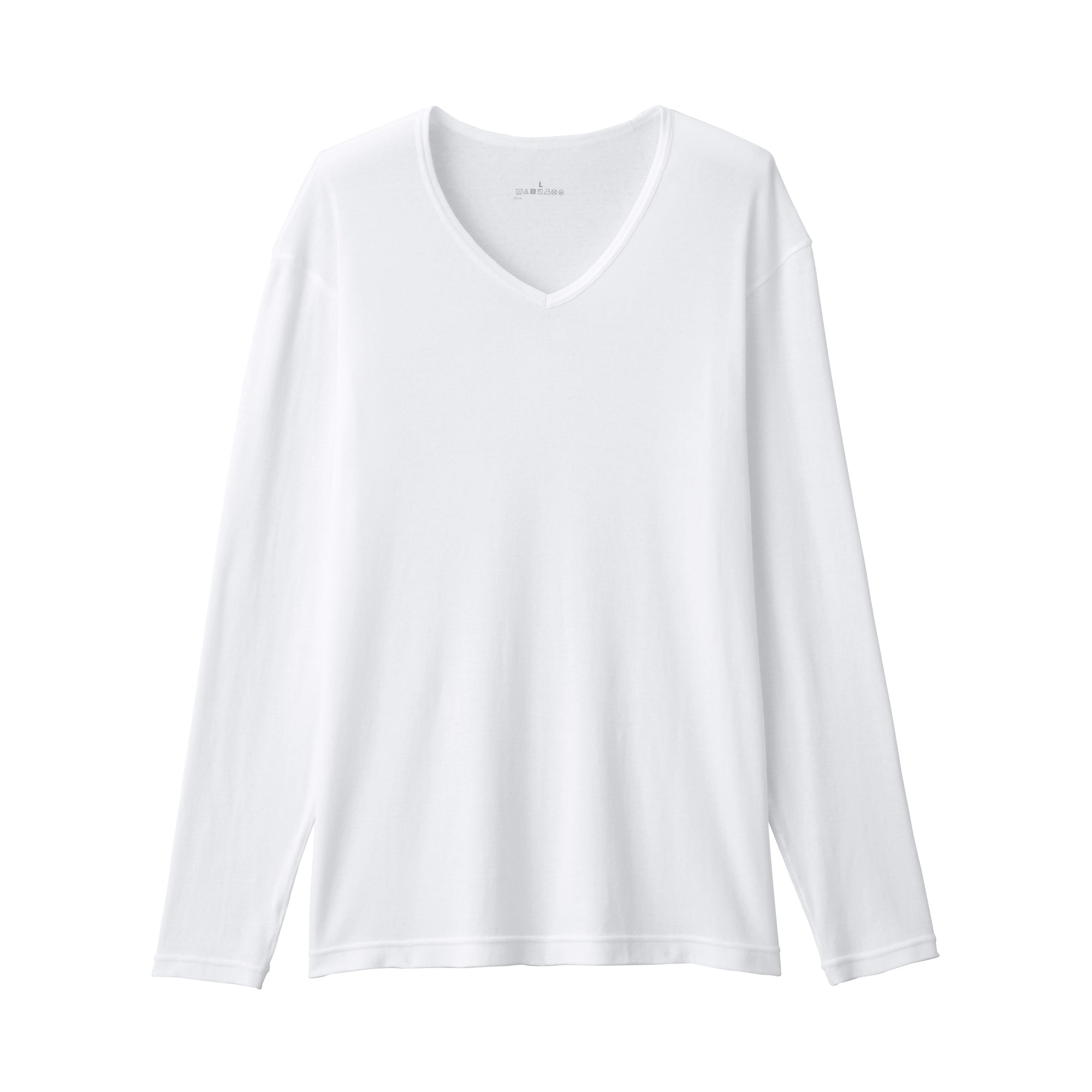 Warm Cotton V-Neck T-Shirt - Image 9