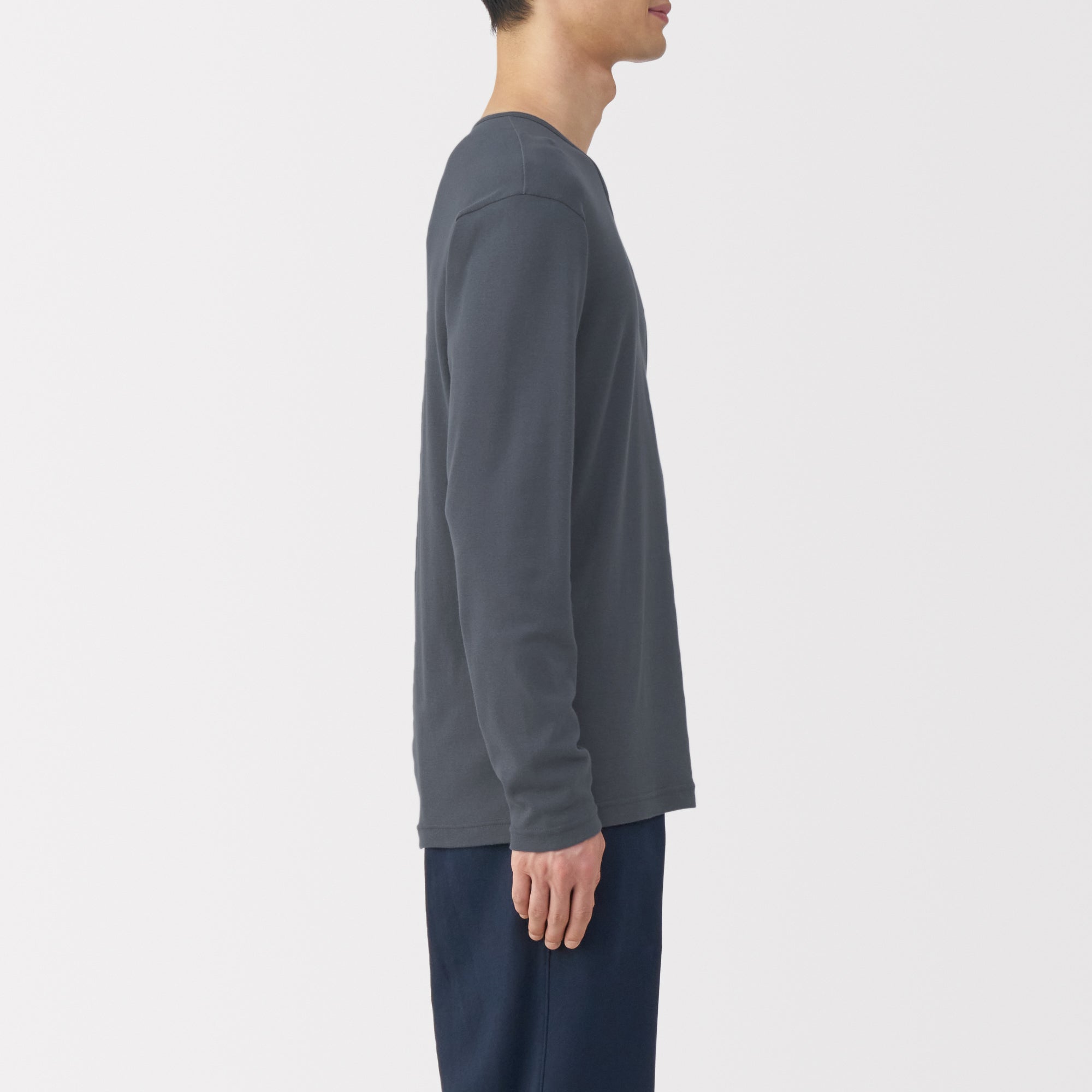 Warm Cotton V-Neck T-Shirt - Image 5