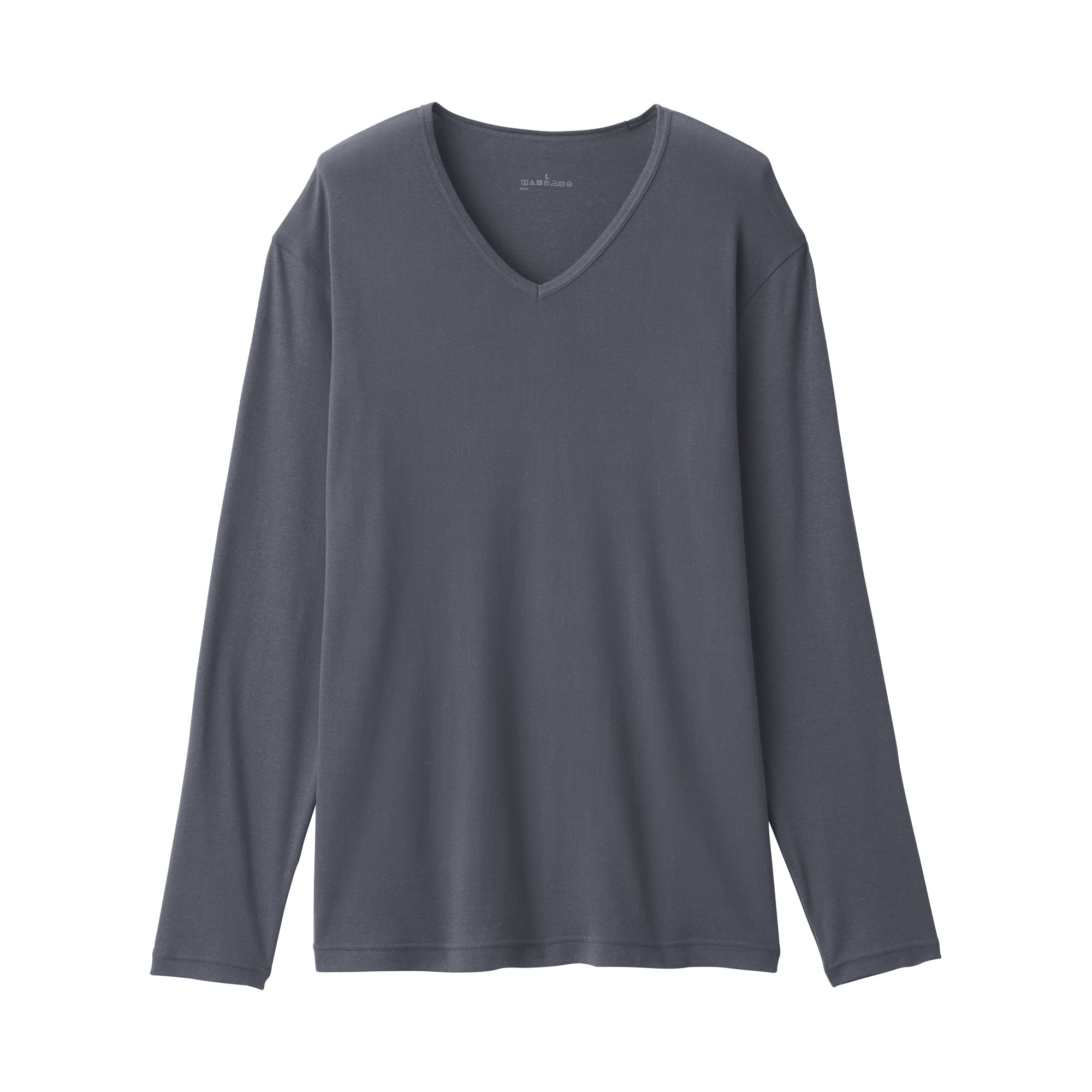 Warm Cotton V-Neck T-Shirt - Image 2