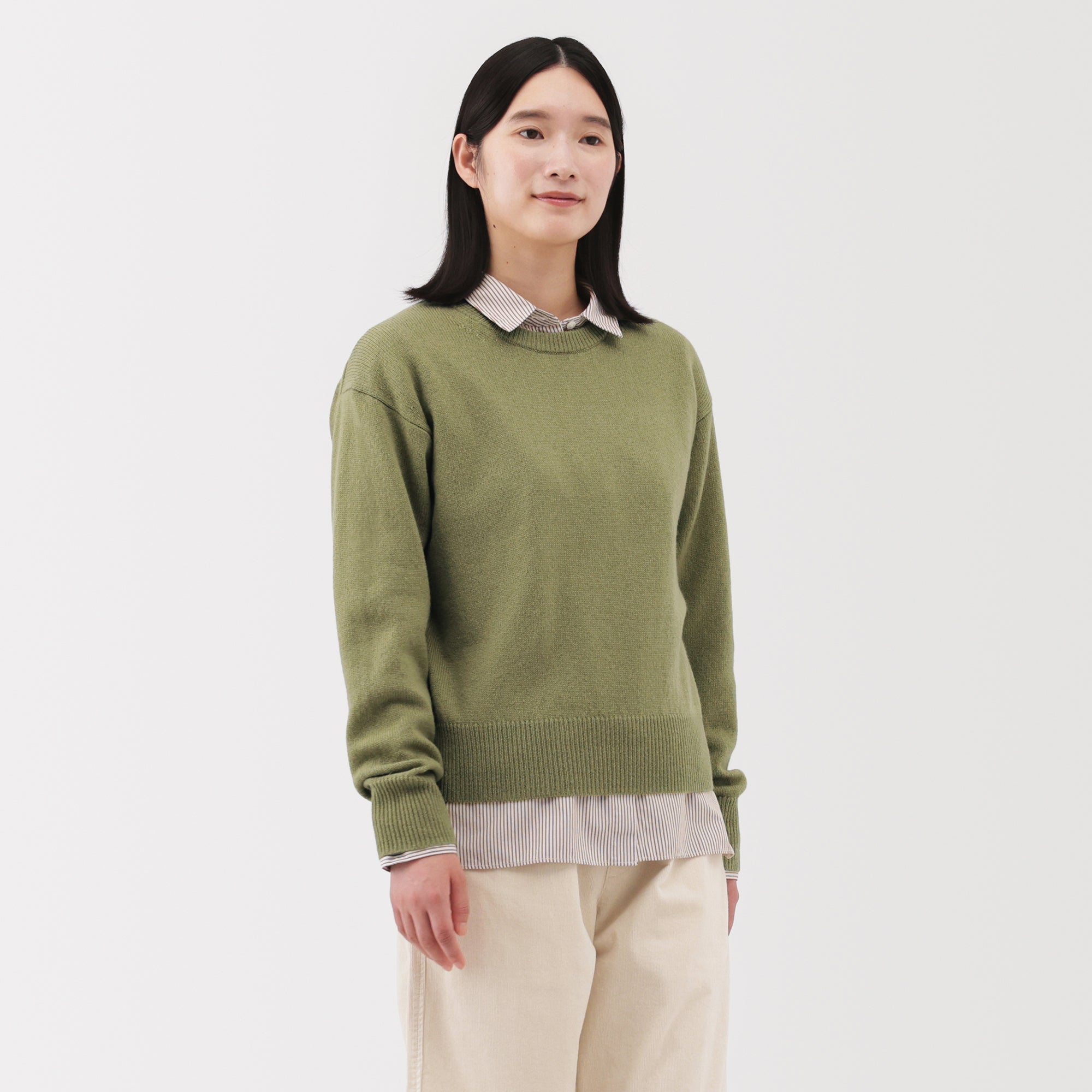 Wool Crew Neck Sweater - Image 38