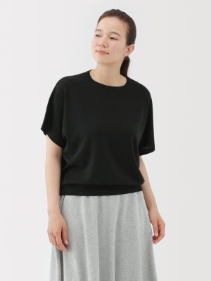 Lyocell Blend Dolman Sleeve Sweater