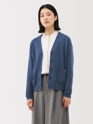 Wool V-Neck Cardigan
