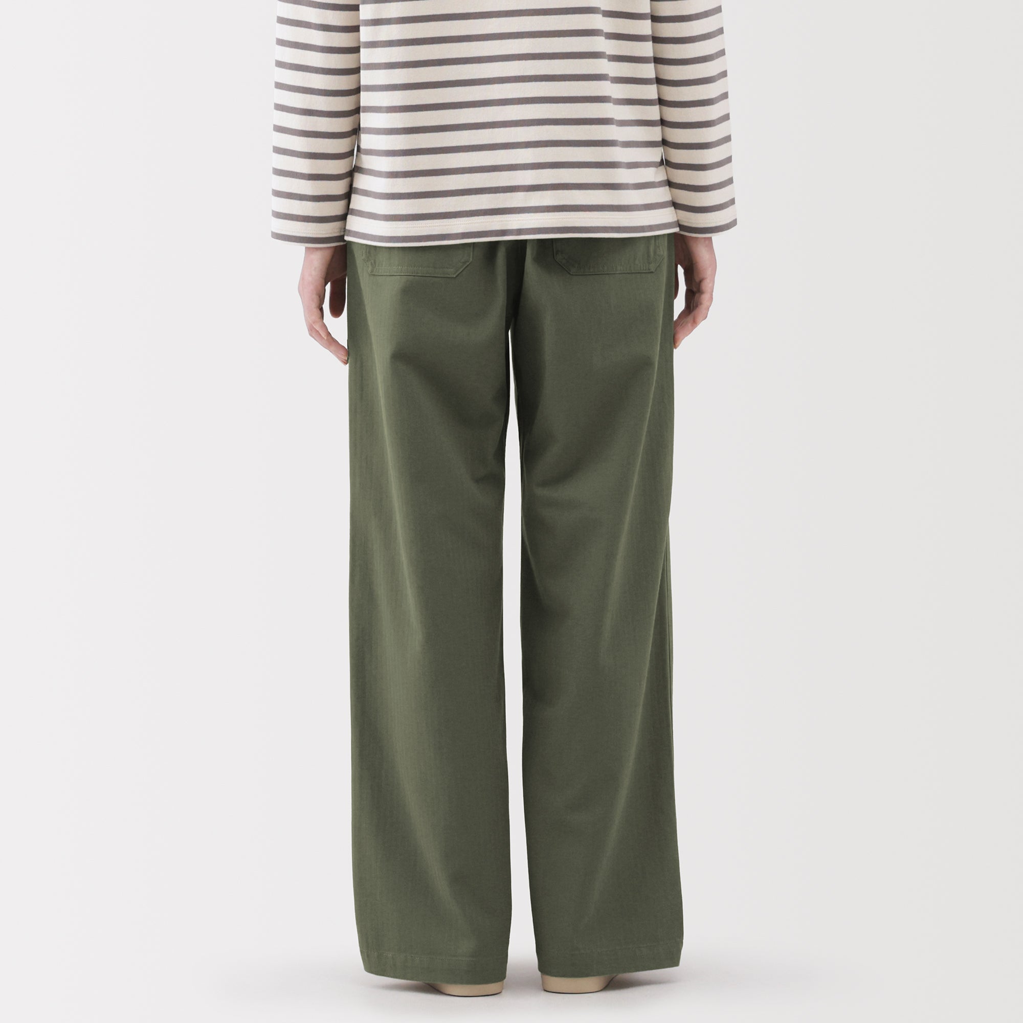 Herringbone Baker Trousers - Image 32