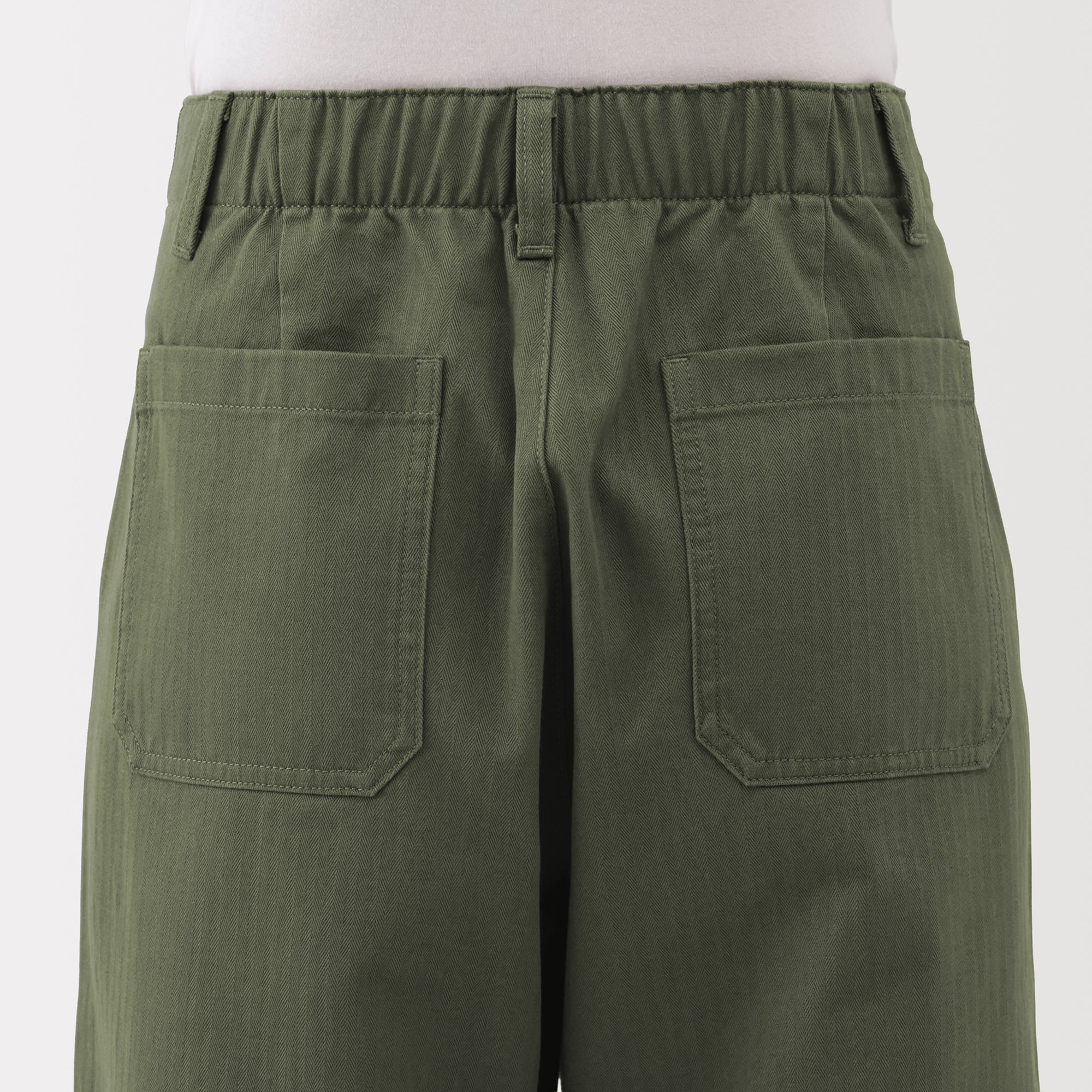 Herringbone Baker Trousers - Image 34