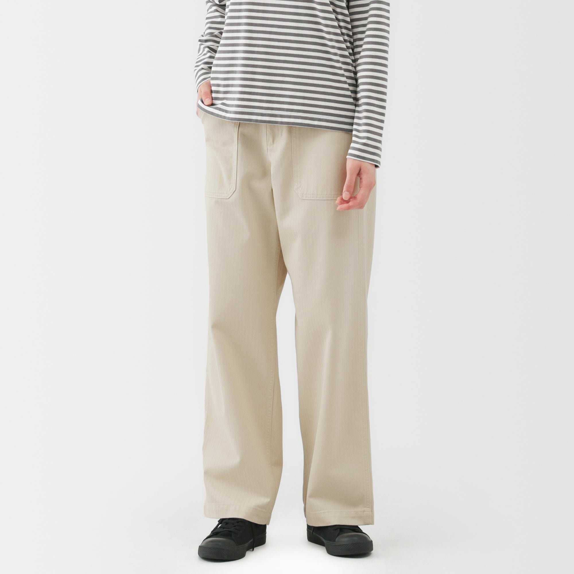 Herringbone Baker Trousers