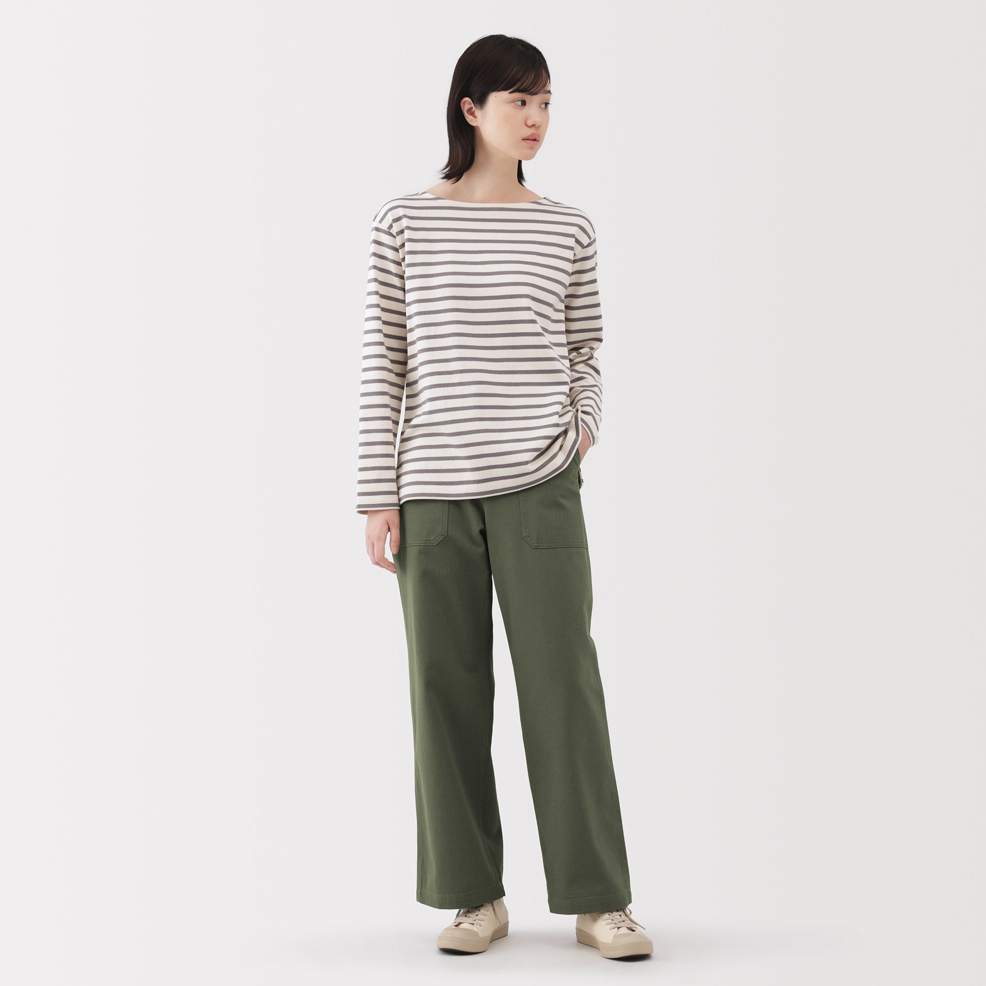 Herringbone Baker Trousers - Image 12