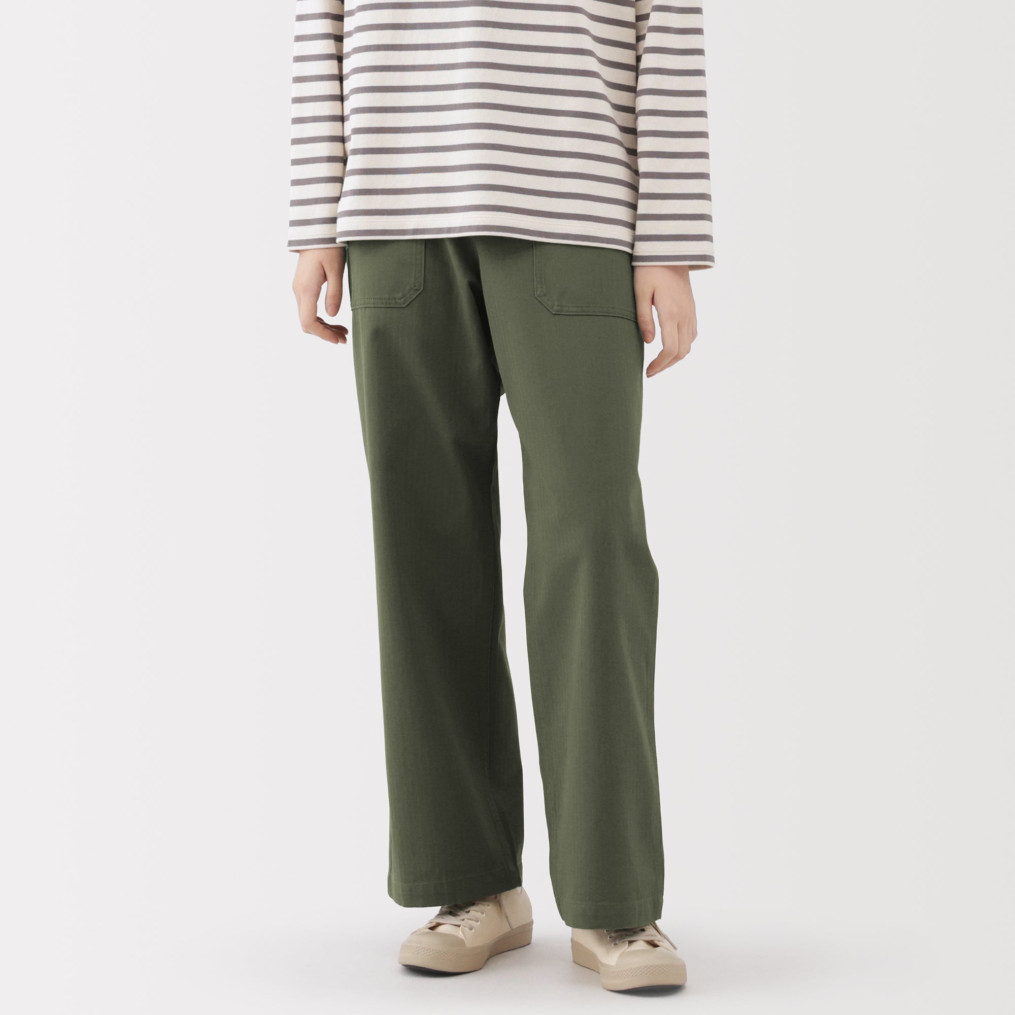 Herringbone Baker Trousers - Image 11