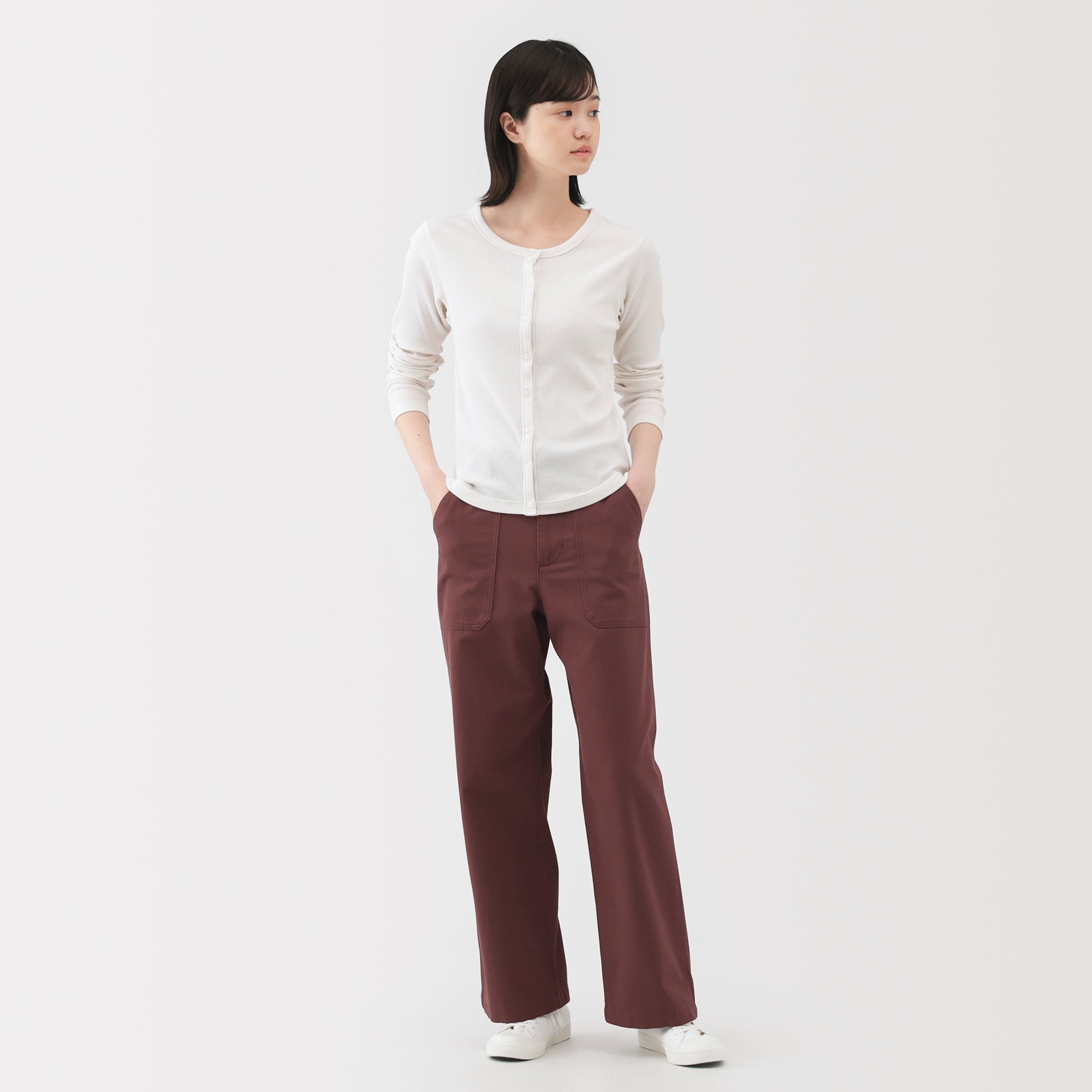 Herringbone Baker Trousers - Image 21