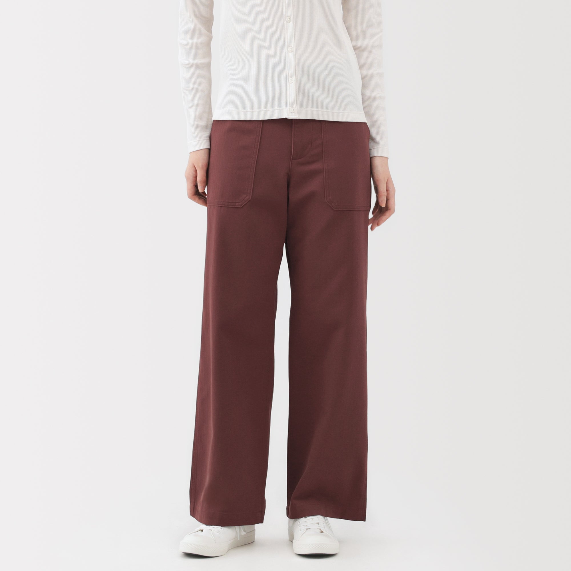 Herringbone Baker Trousers - Image 20