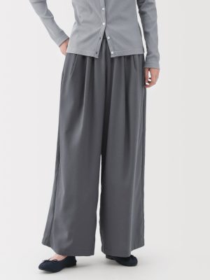 Lyocell Blend Easy Pants
