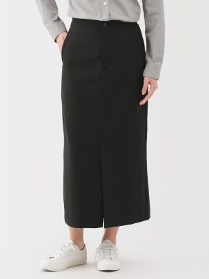 Water Repellent Straight Skirt