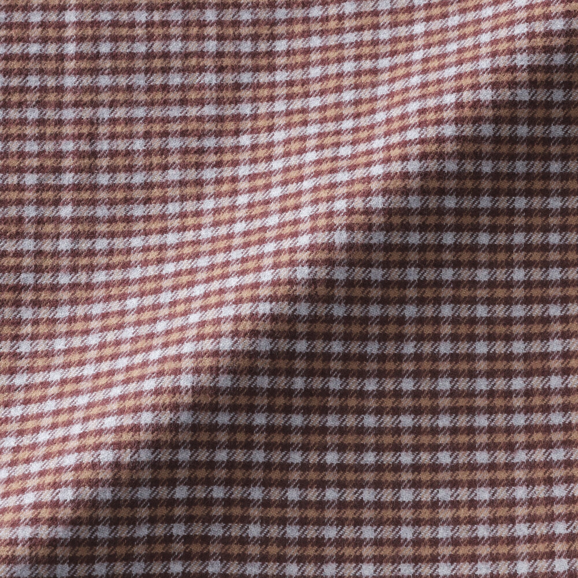 Flannel Stand Collar Shirt - Image 49