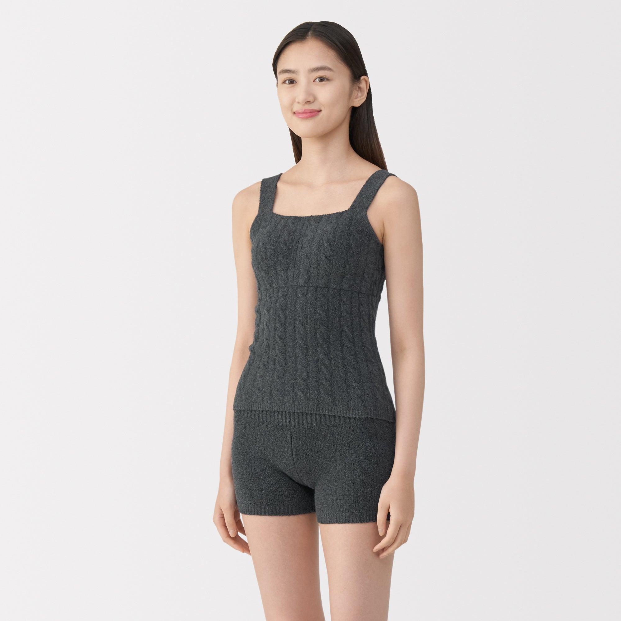 Cotton Blend Bra Tank Top - Image 21
