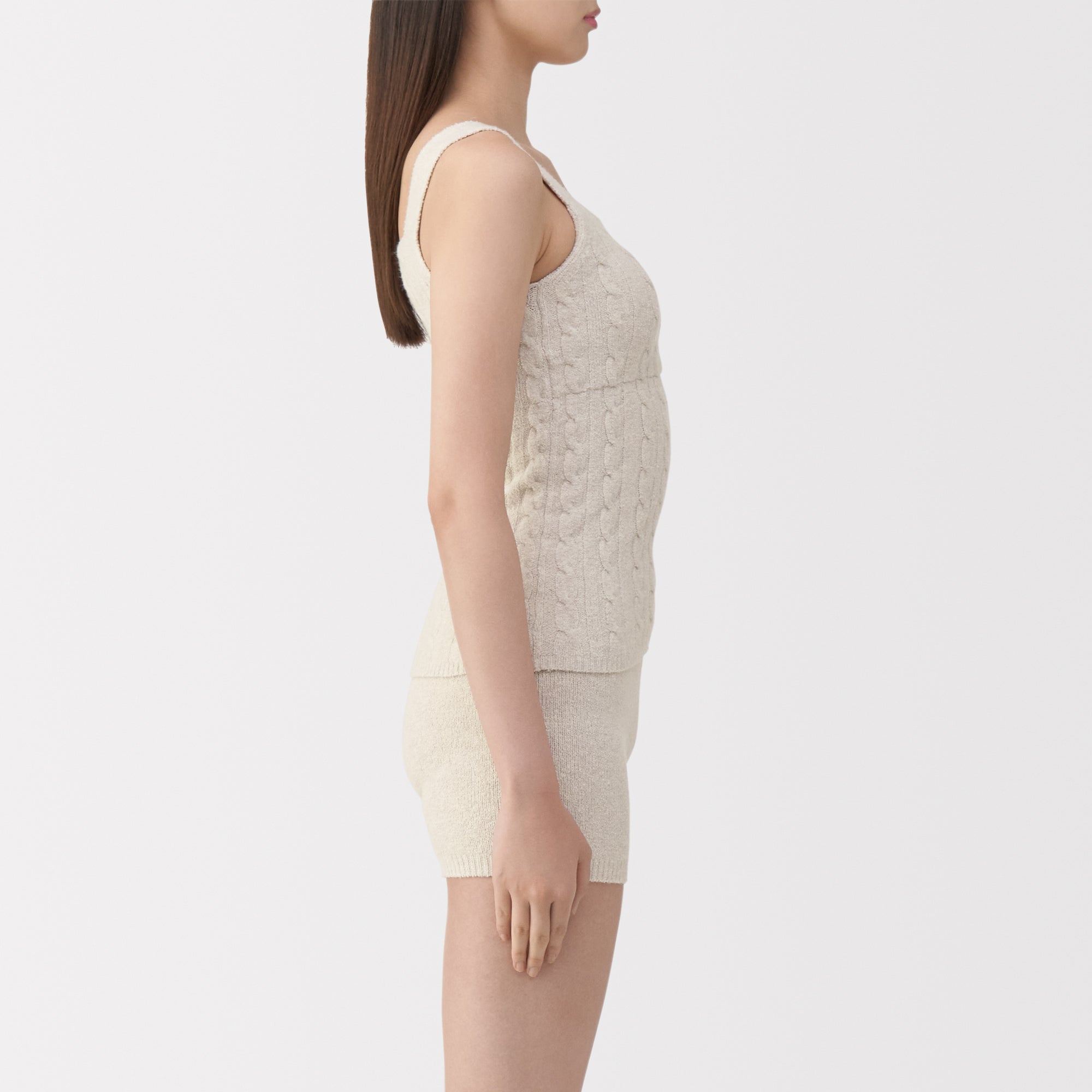 Cotton Blend Bra Tank Top - Image 14