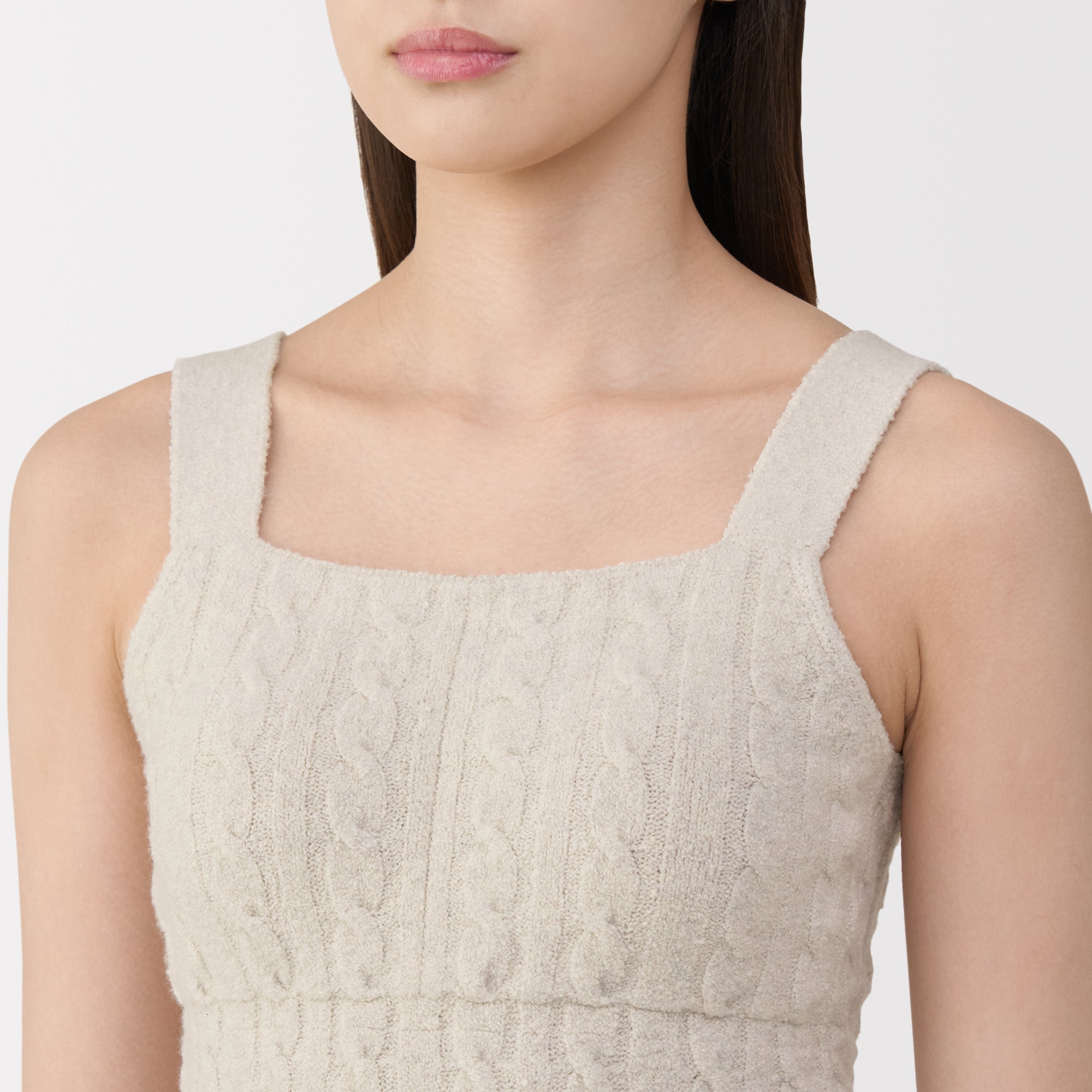 Cotton Blend Bra Tank Top - Image 16