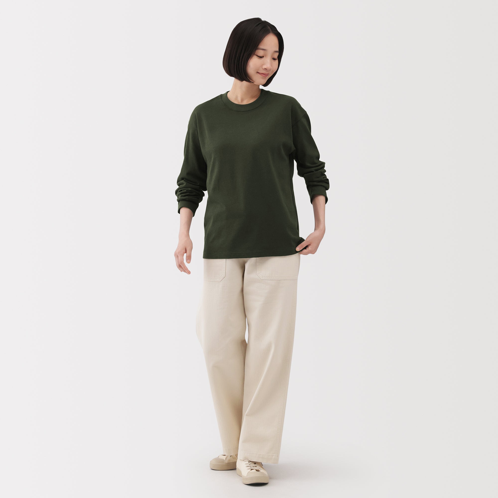 Jersey Crew Neck T-Shirt - Image 36