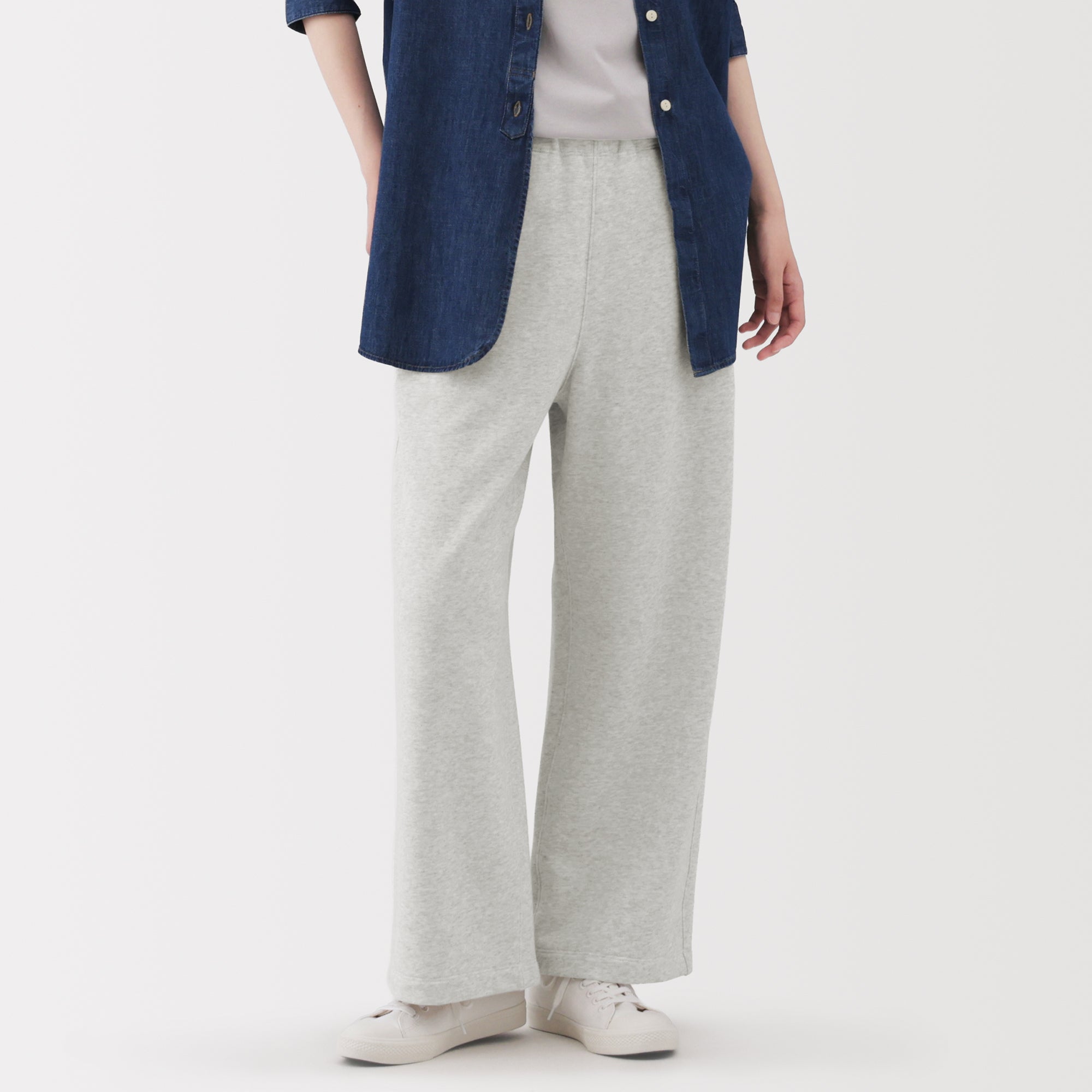 French Terry Wide Sweatpants - Image 23