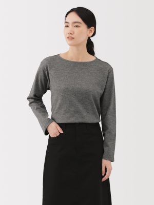 Heavyweight Boat Neck T-Shirt