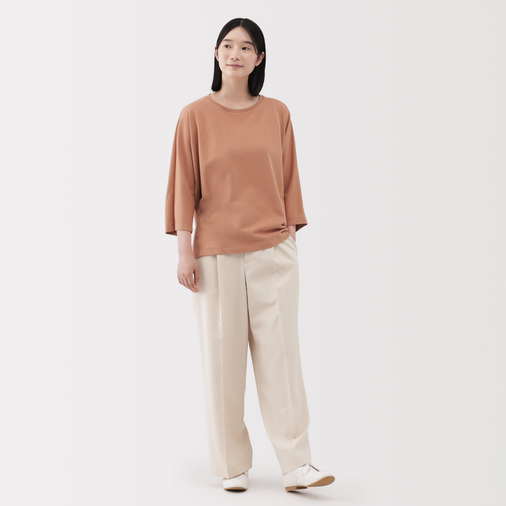 Sweatshirt 3/4 Sleeve Pullover - Image 4