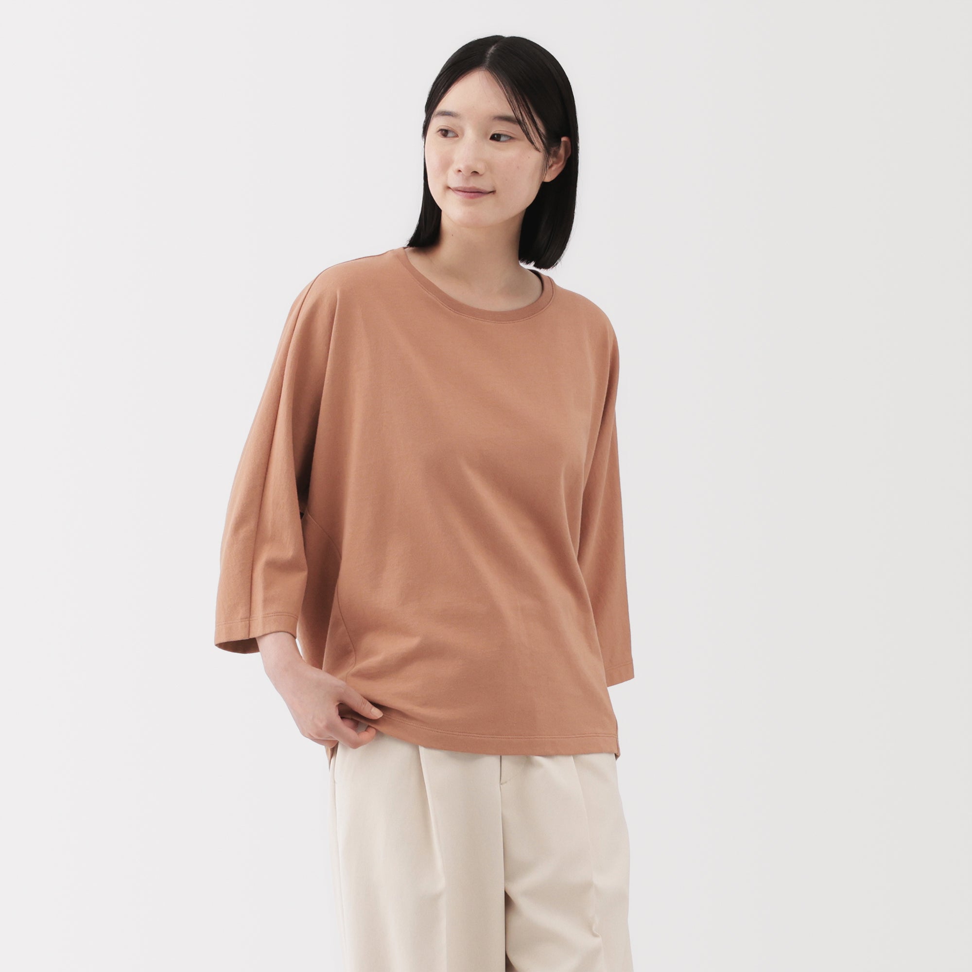 Sweatshirt 3/4 Sleeve Pullover - Image 3