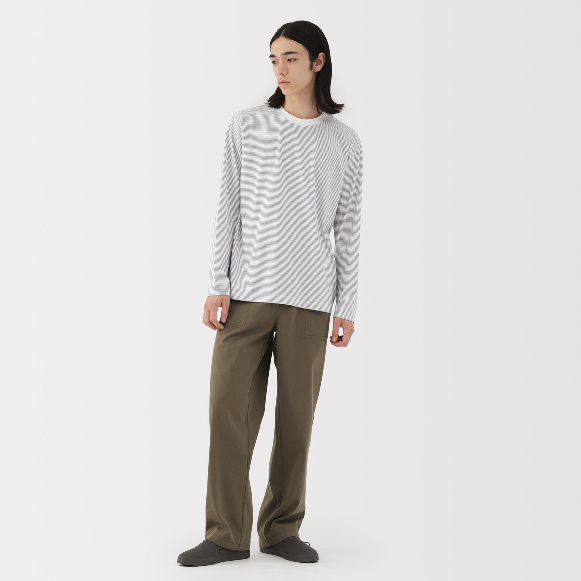 Jersey Crew Neck T-Shirt - Image 11