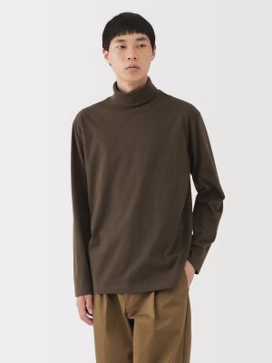 Brushed Turtleneck T-Shirt