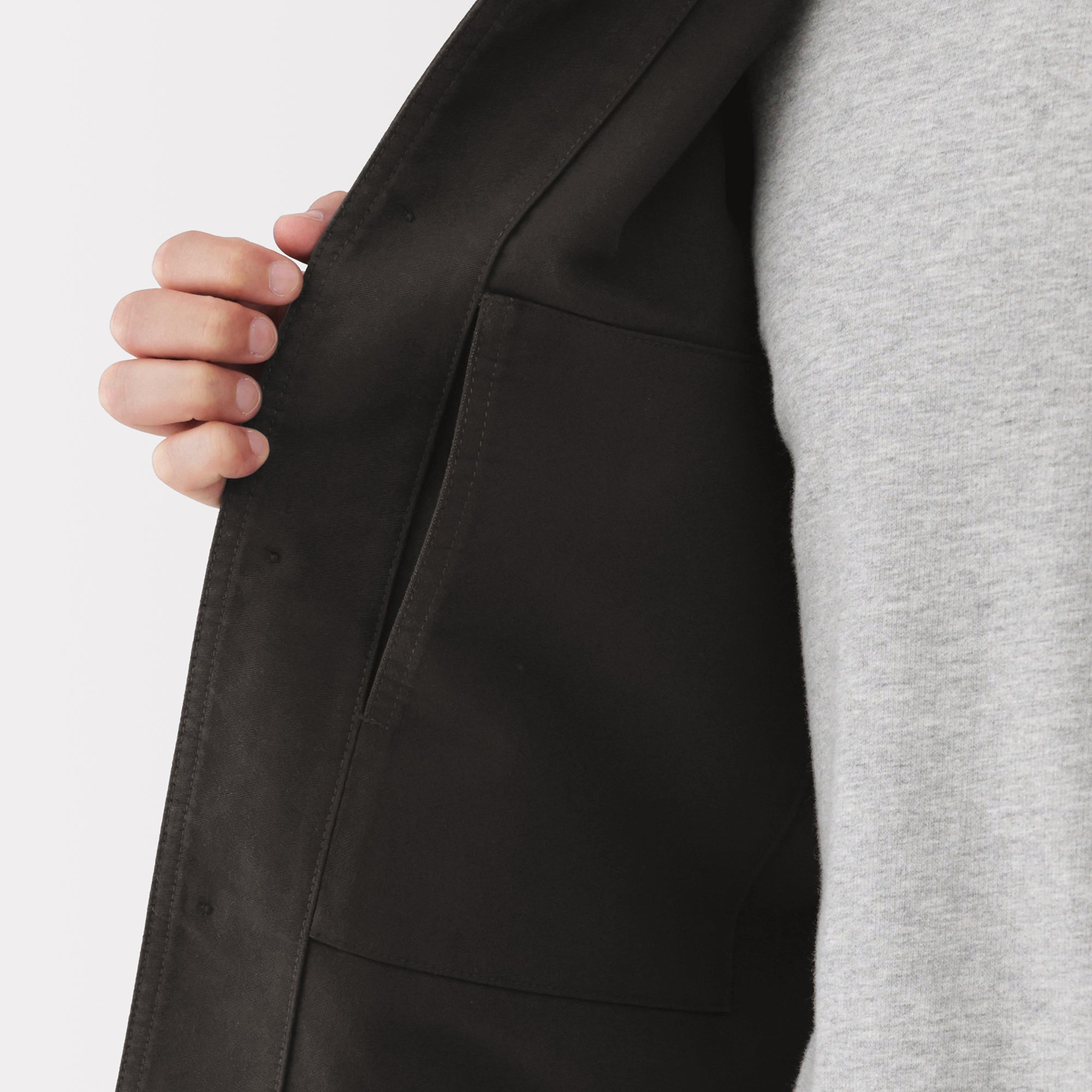 Kapok Blend Corduroy Work Jacket - Image 9