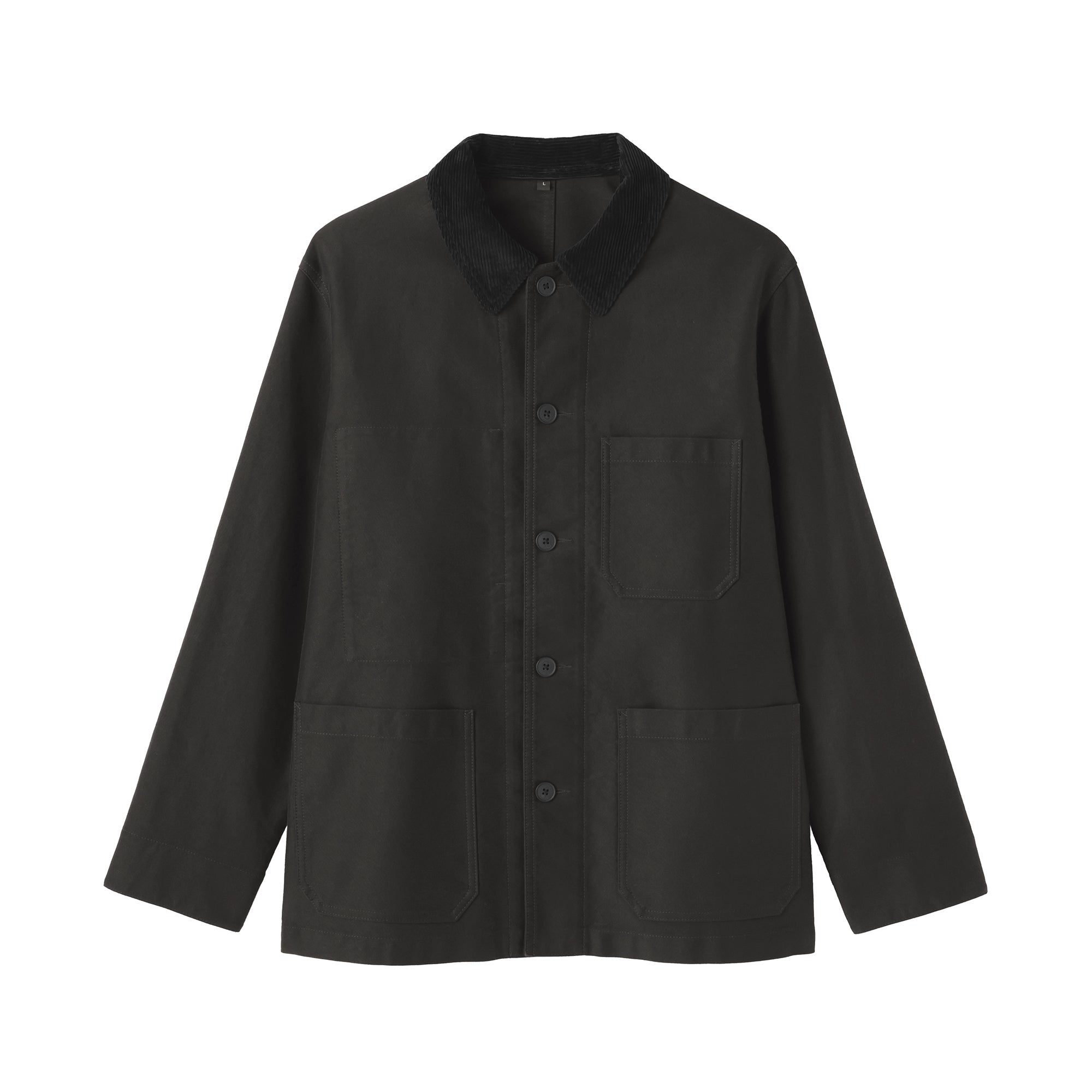 Kapok Blend Corduroy Work Jacket - Image 2