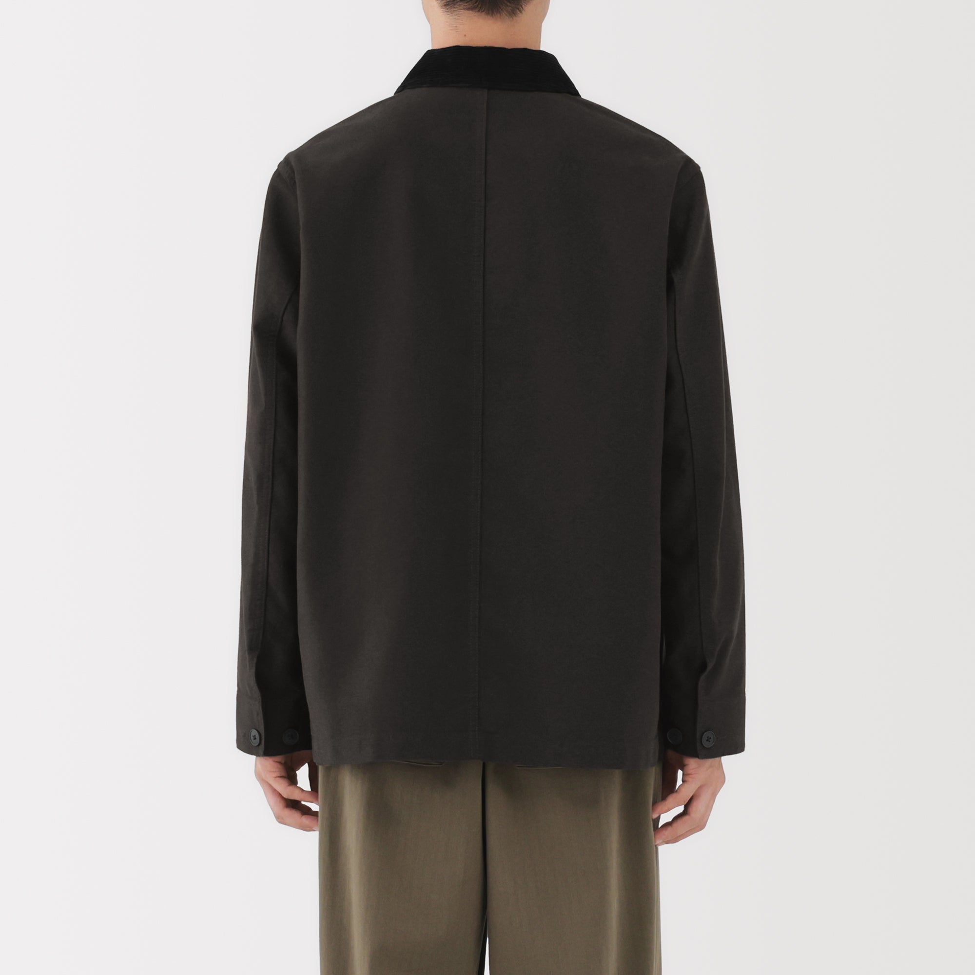 Kapok Blend Corduroy Work Jacket - Image 15