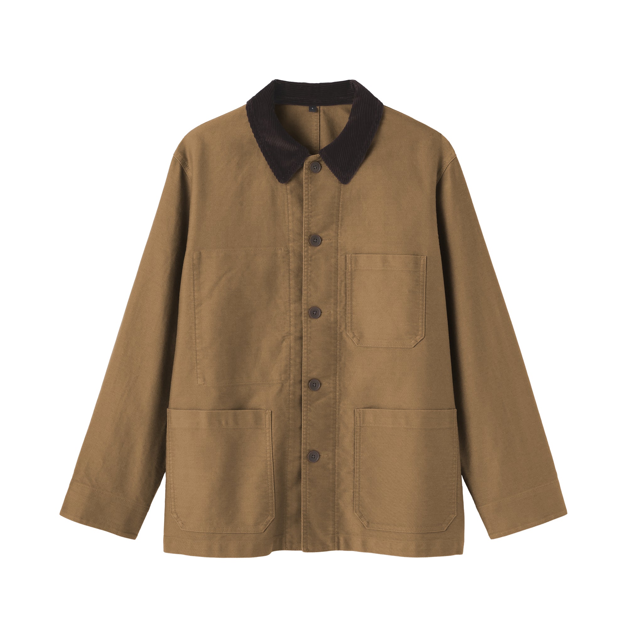 Kapok Blend Corduroy Work Jacket - Image 11
