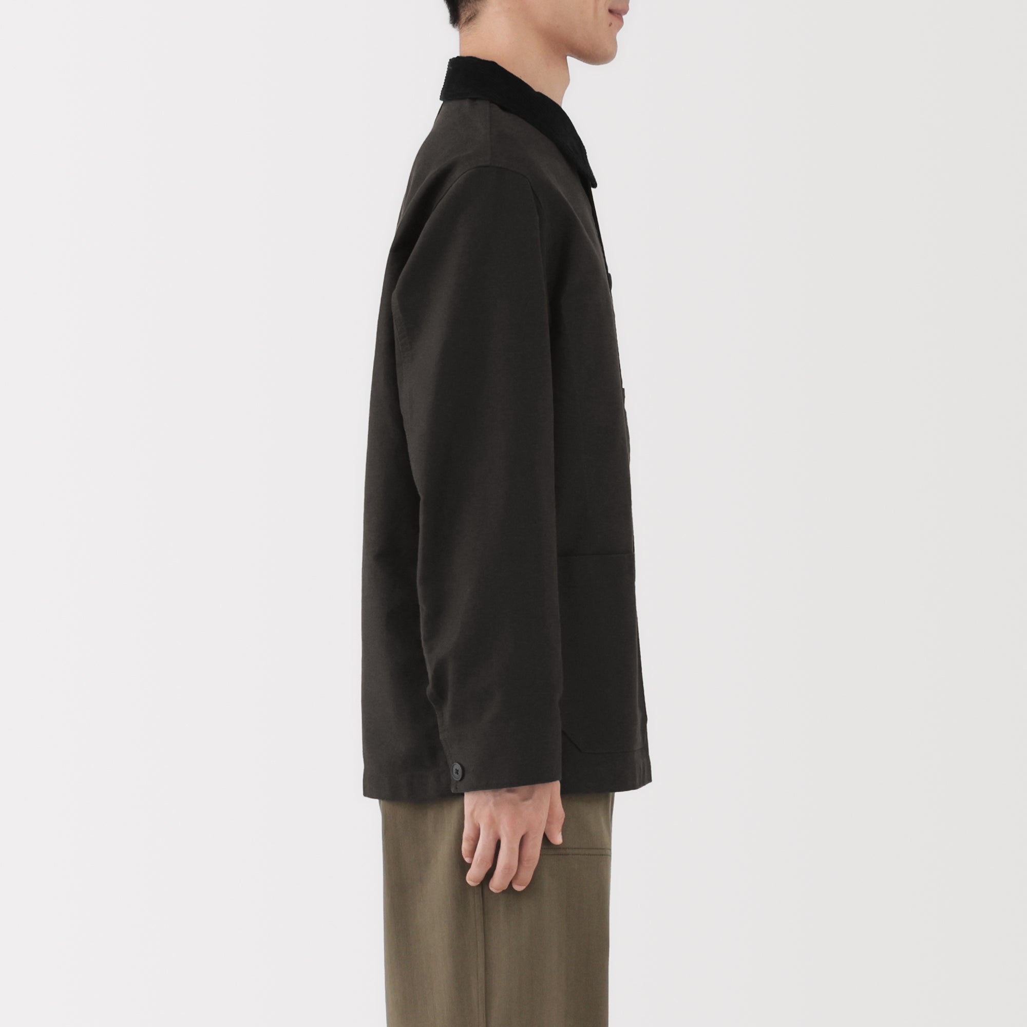 Kapok Blend Corduroy Work Jacket - Image 23