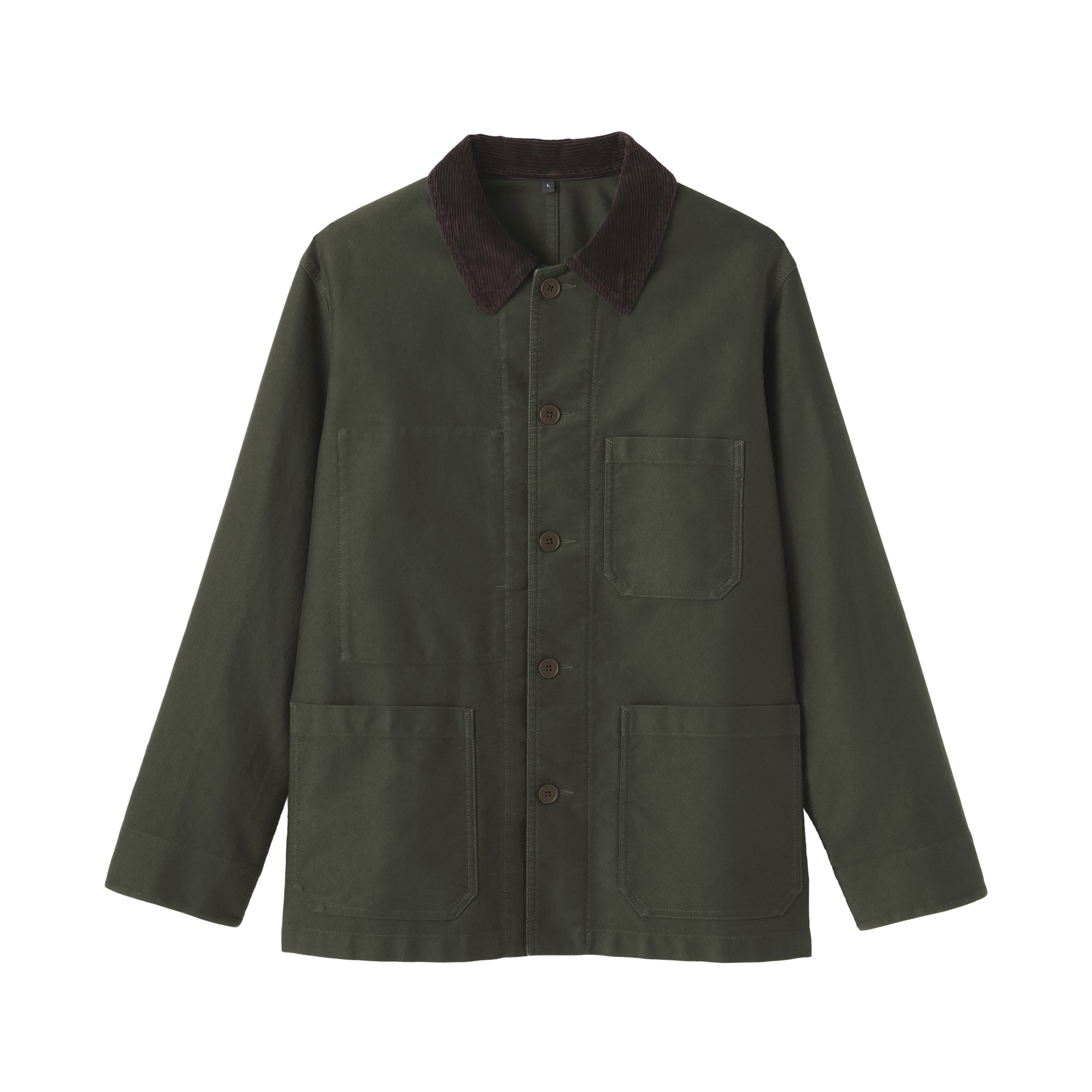 Kapok Blend Corduroy Work Jacket - Image 20