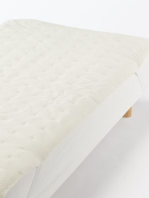 Recycled Polyester Quilted Bed Pad - Double