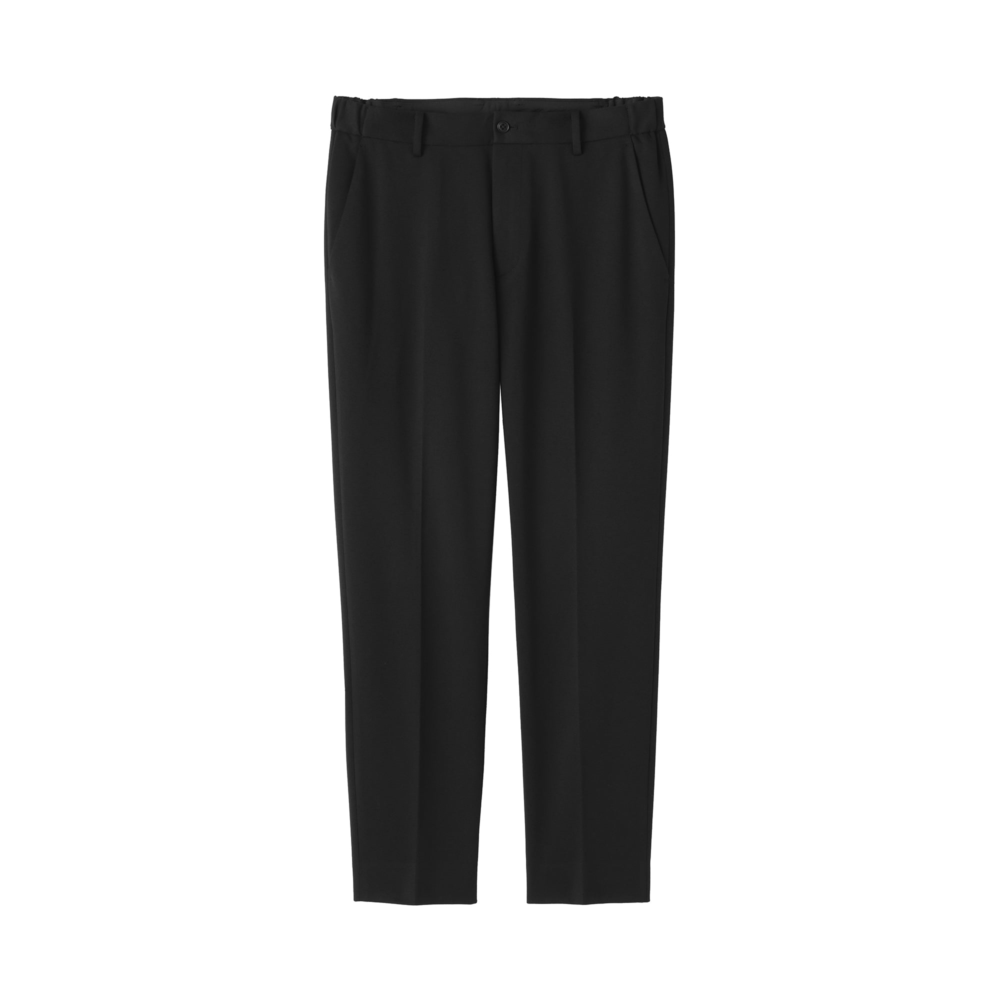Jersey Flat Front Pants - Image 2