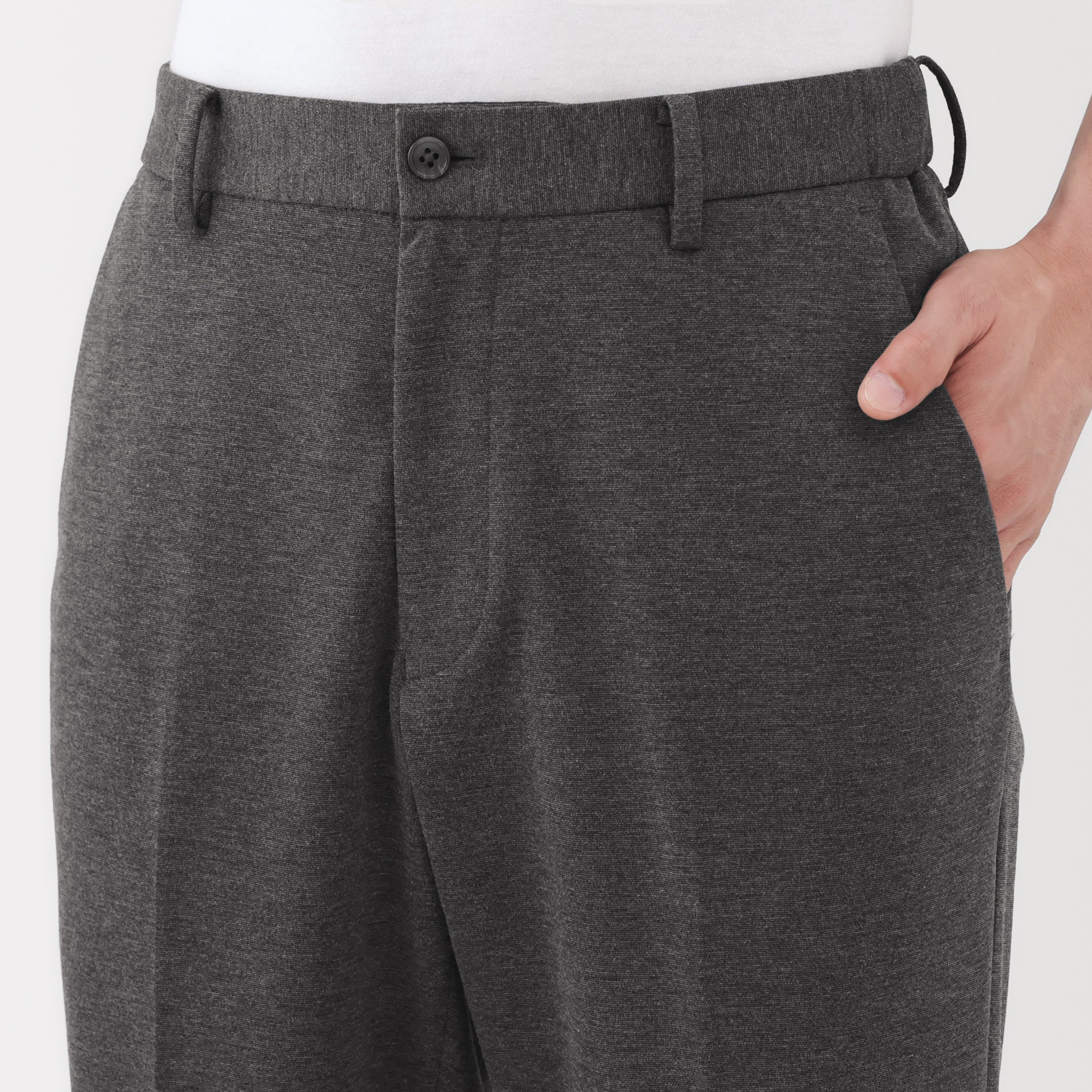 Jersey Flat Front Pants - Image 27