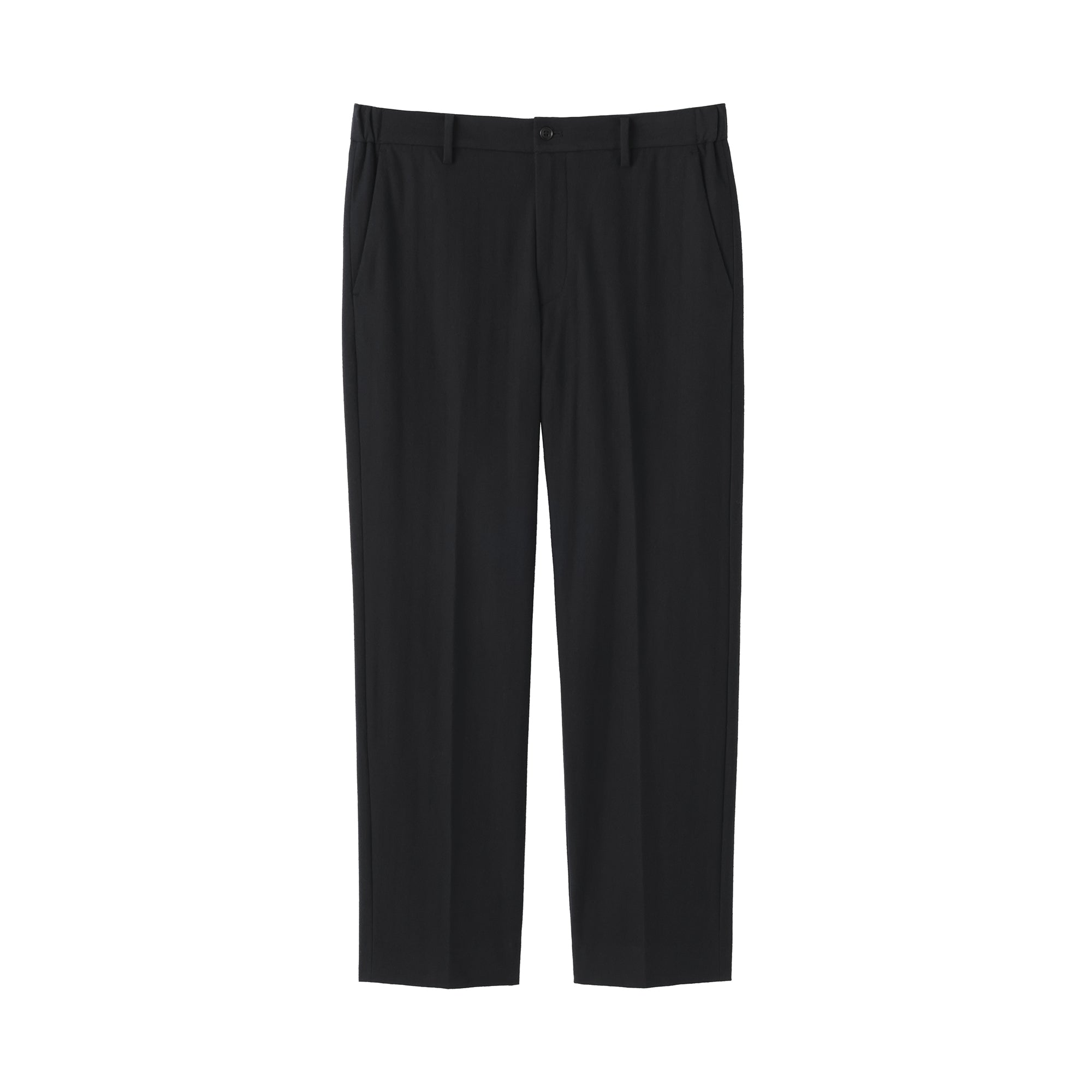 Brushed Flat Front Pants - Image 2