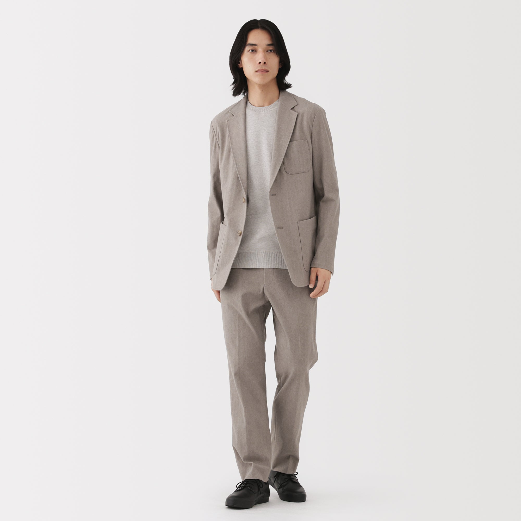 Brushed Flat Front Pants - Image 24