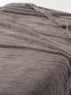 Recycled Polyester Warm Thick Blanket - Single