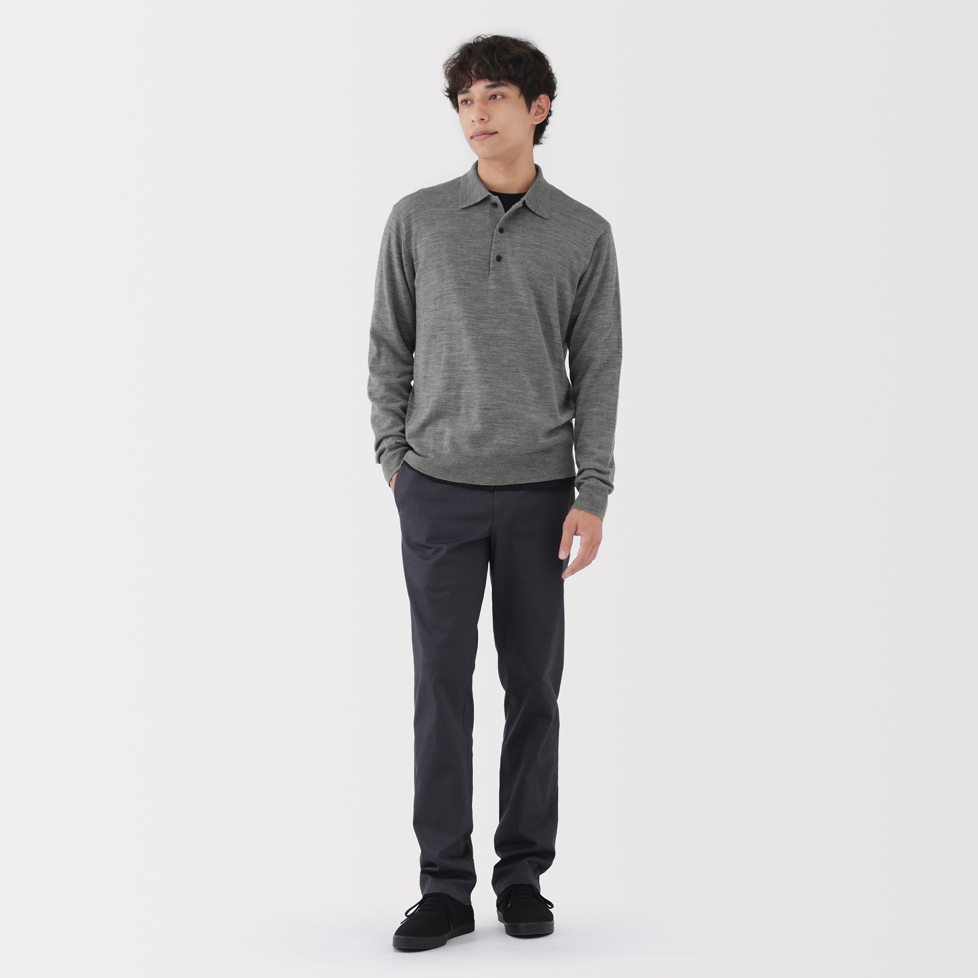 Wool Polo Shirt - Image 11