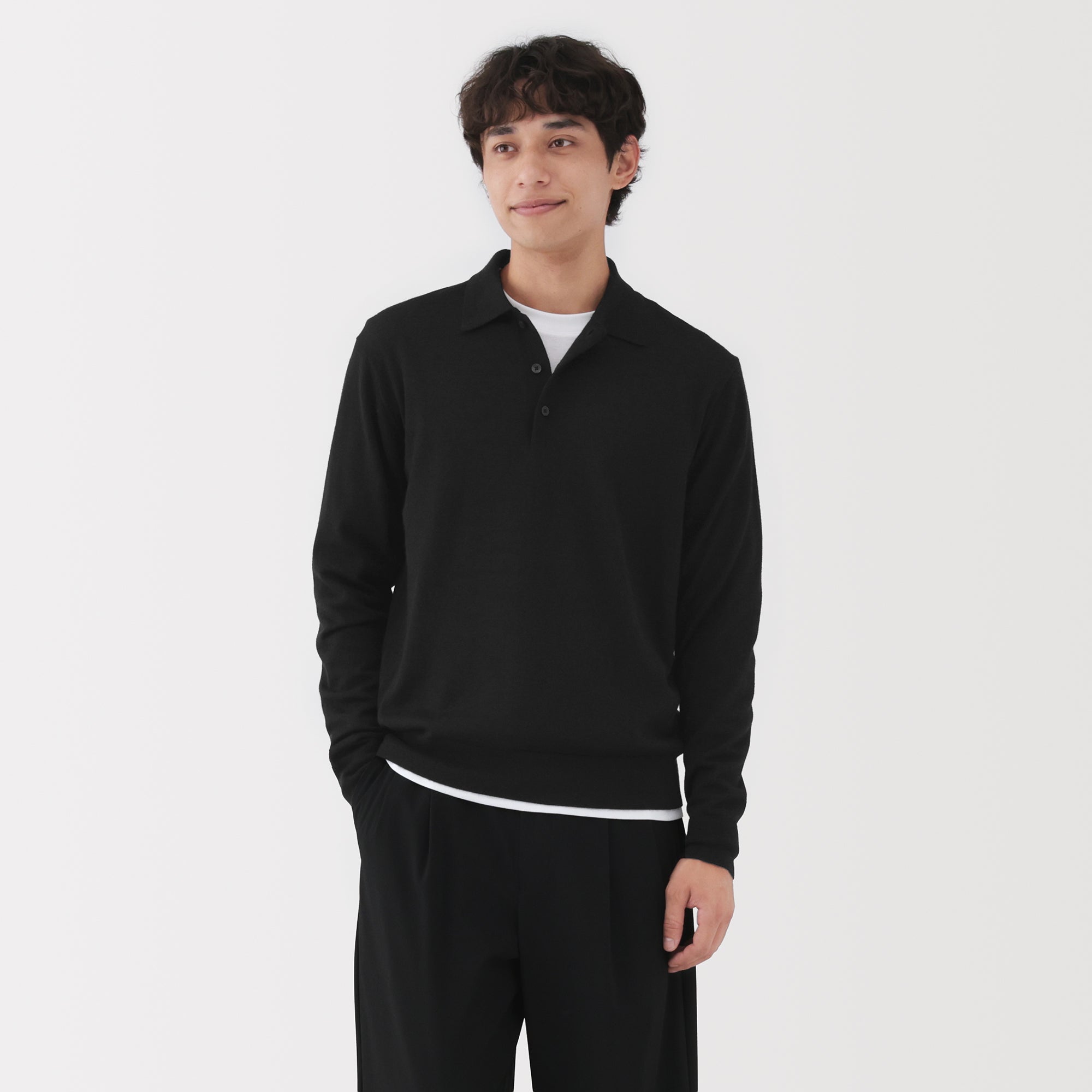 Wool Polo Shirt - Image 17