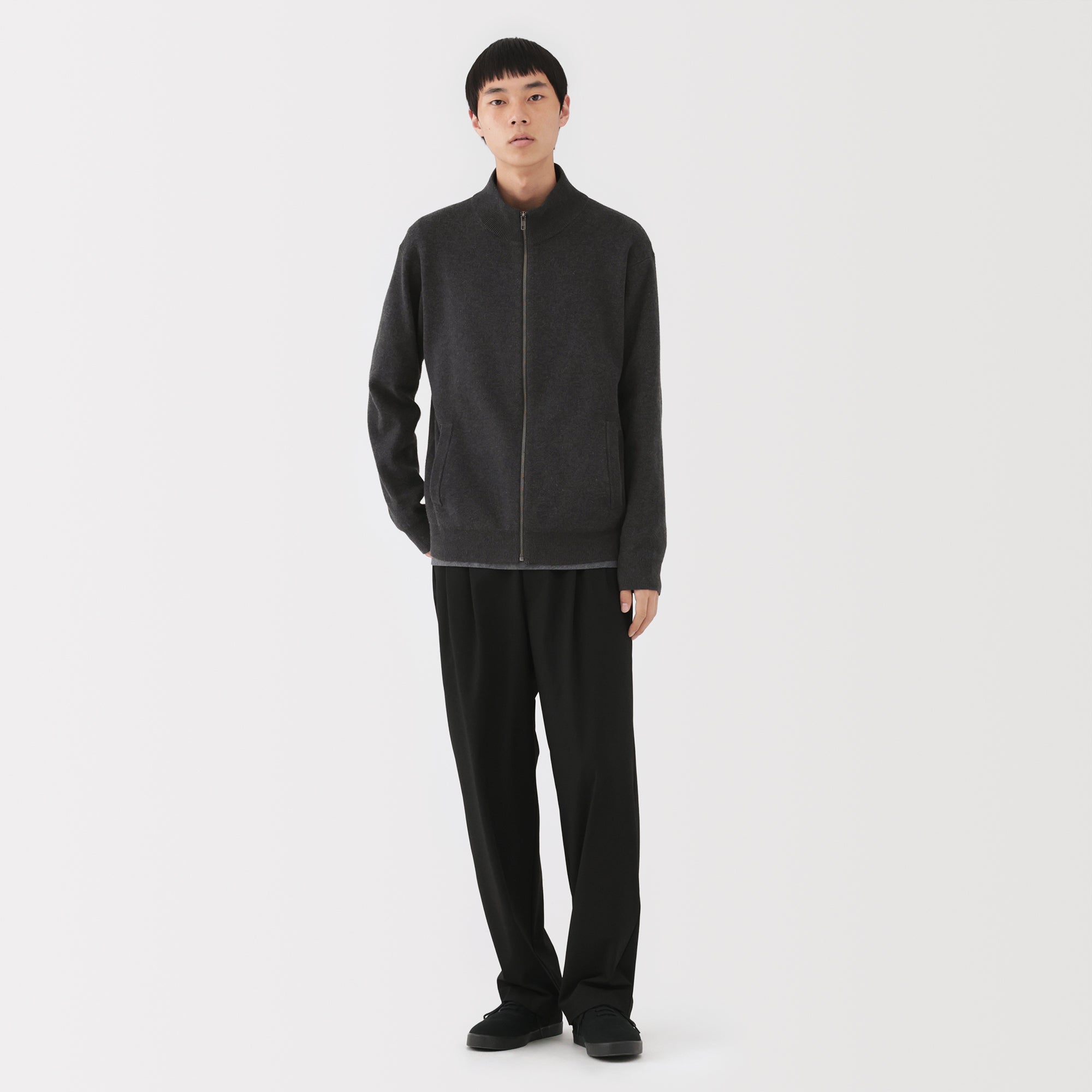 Milano Rib Full-Zip Cardigan - Image 12
