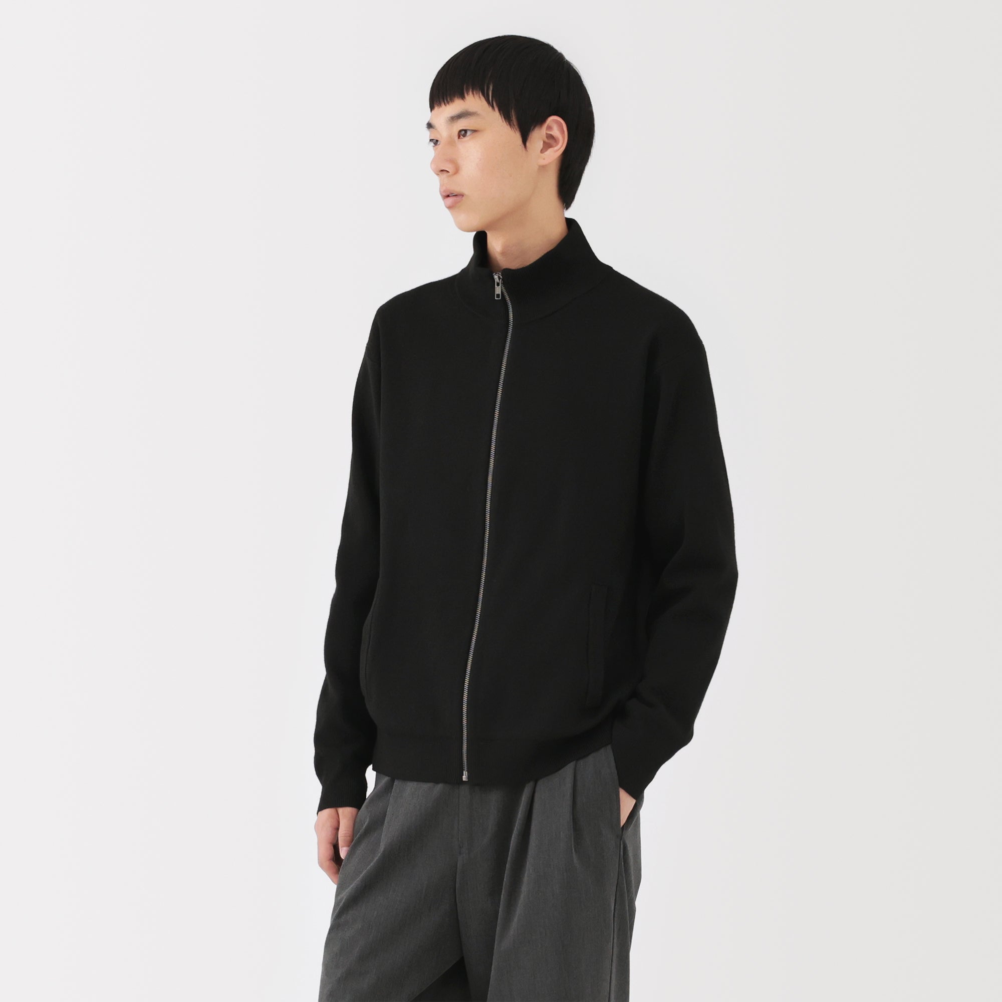 Milano Rib Full-Zip Cardigan - Image 19