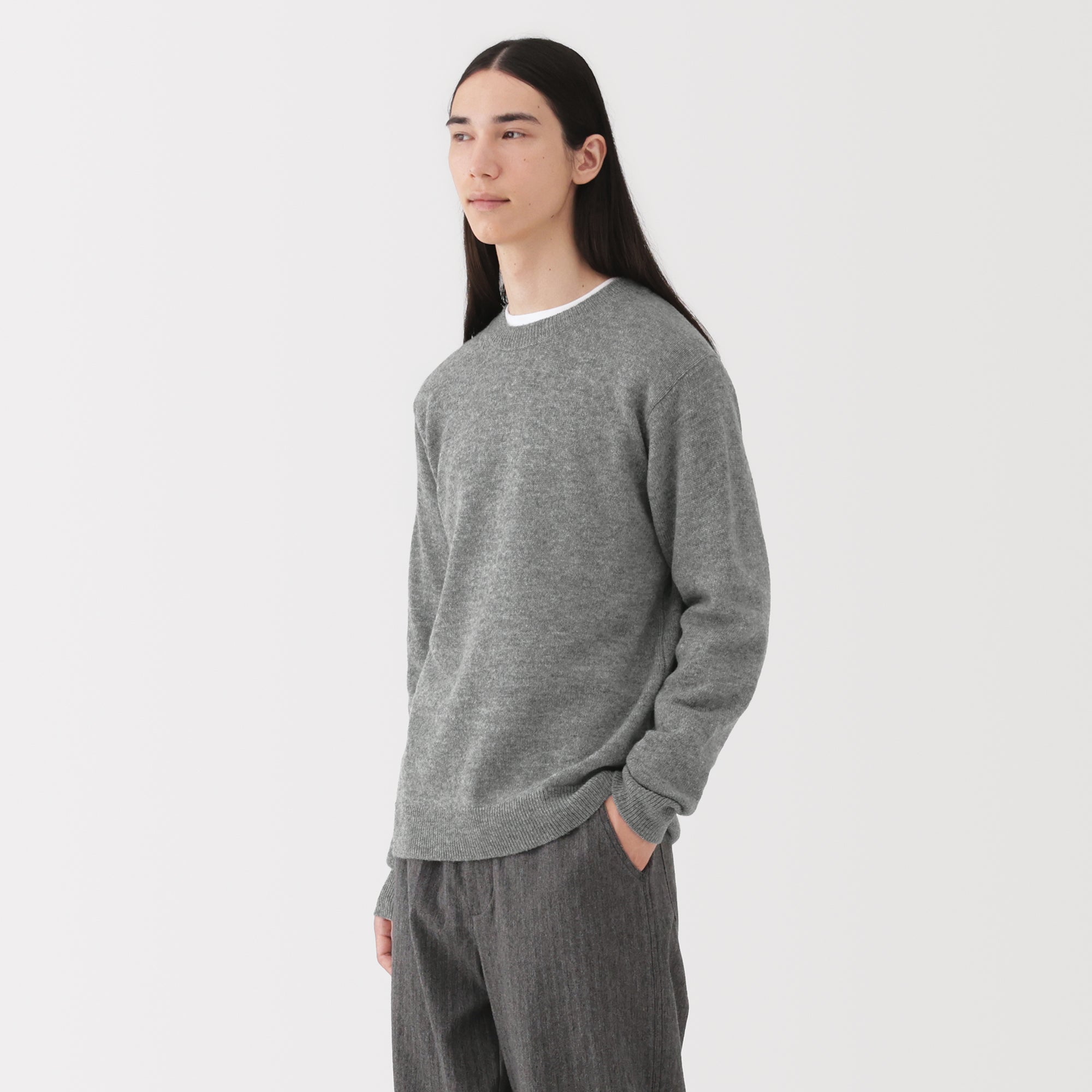 Wool Crew Neck Sweater - Image 3