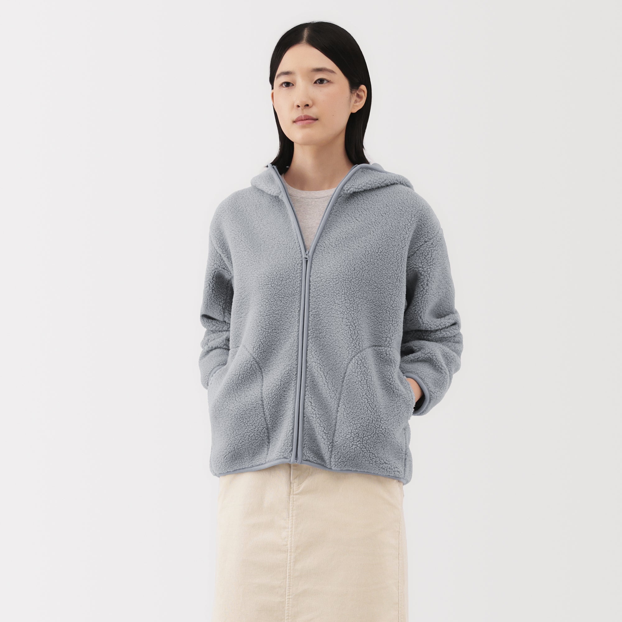 Boa Fleece Zip Hoodie - Image 11