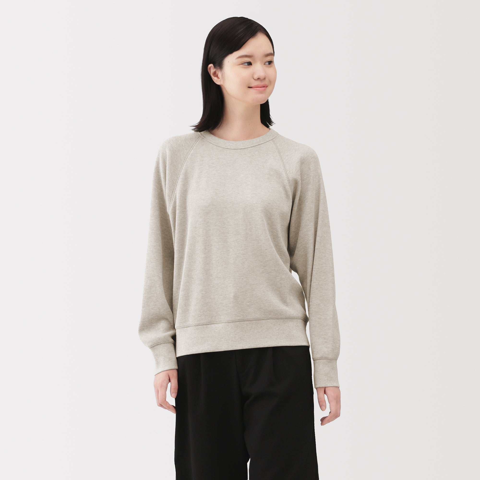 Waffle Crew Neck T-Shirt - Image 24