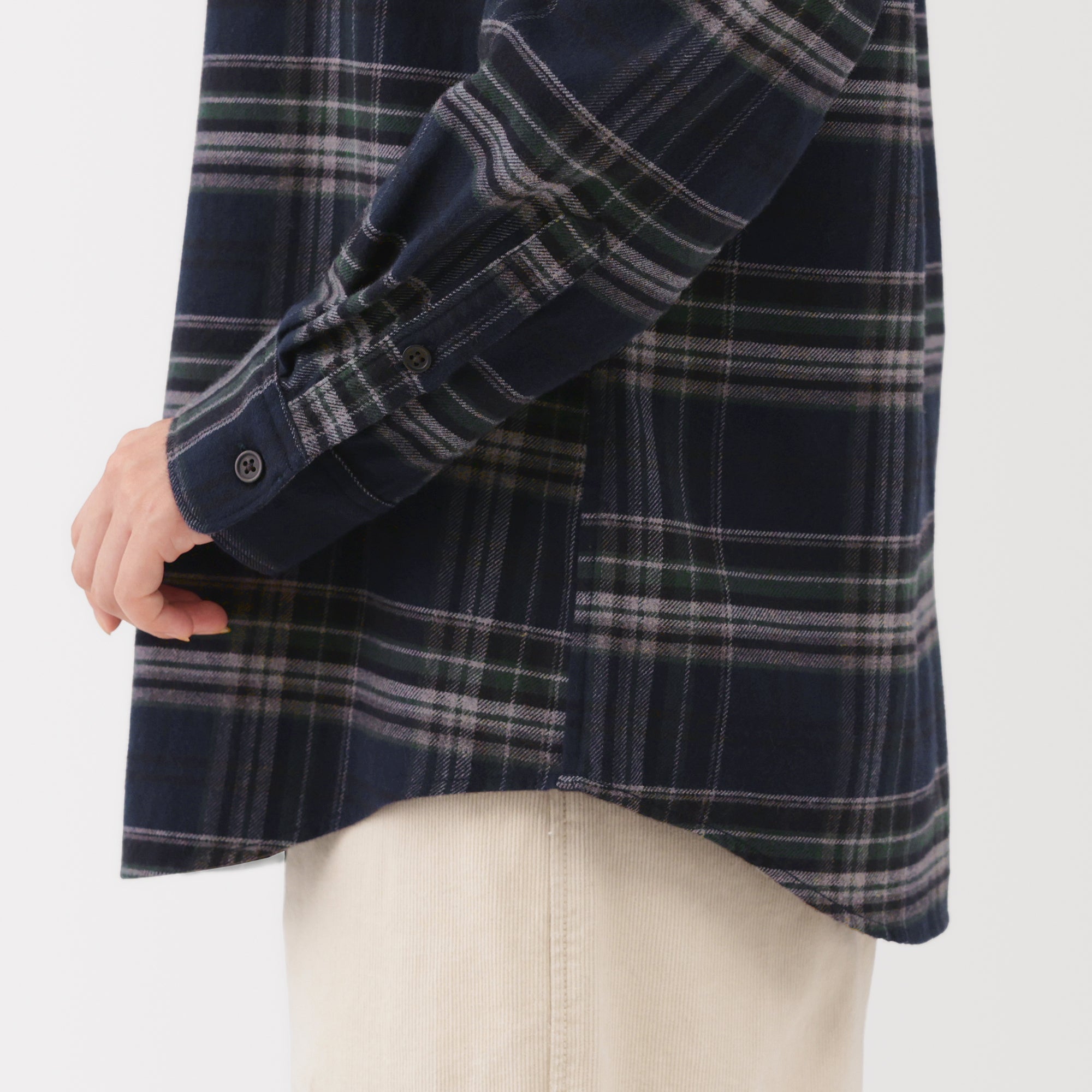 Flannel Long Sleeve Shirt - Image 72