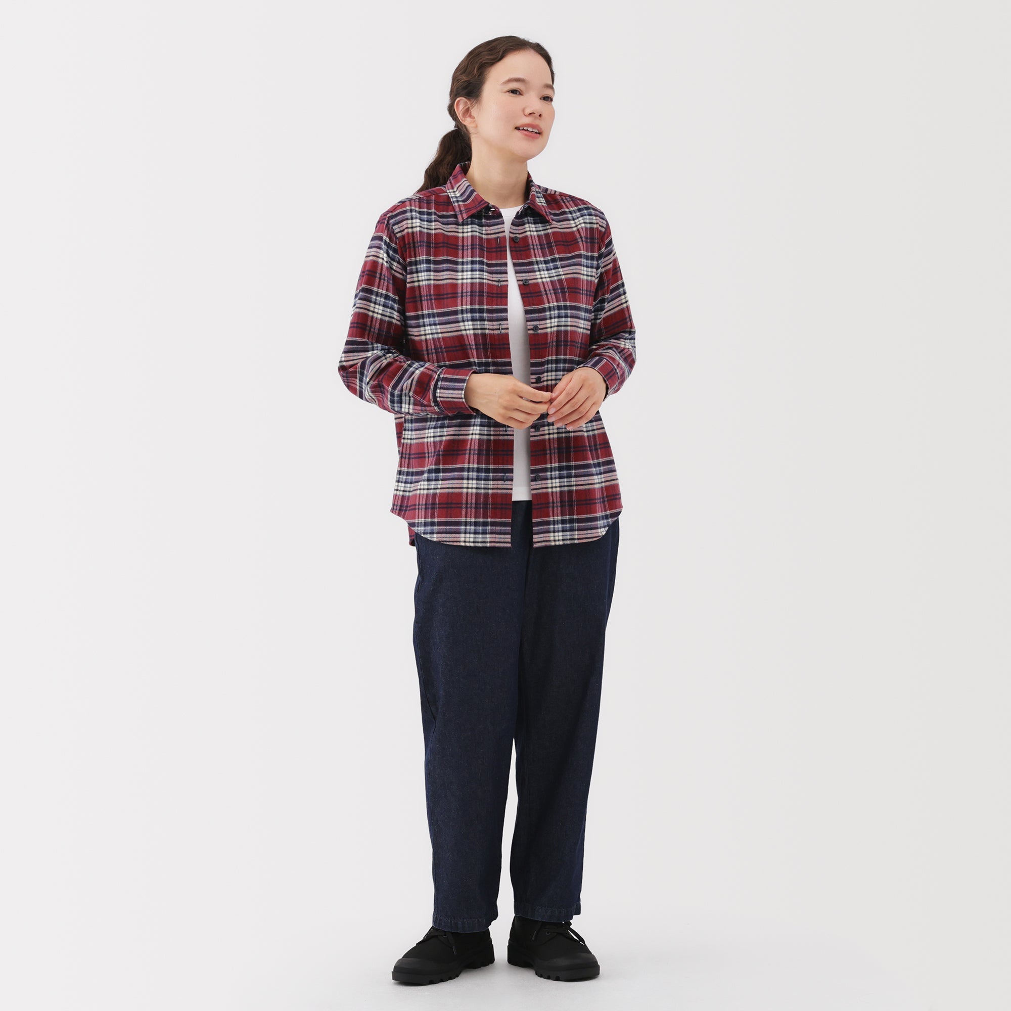 Flannel Long Sleeve Shirt - Image 76