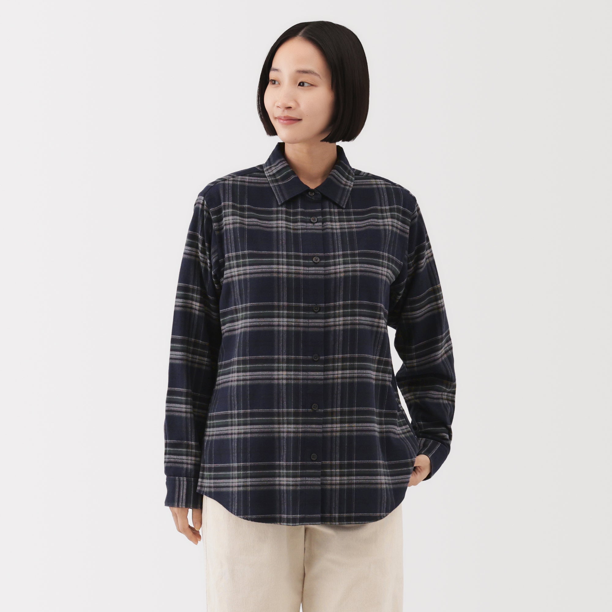 Flannel Long Sleeve Shirt - Image 83